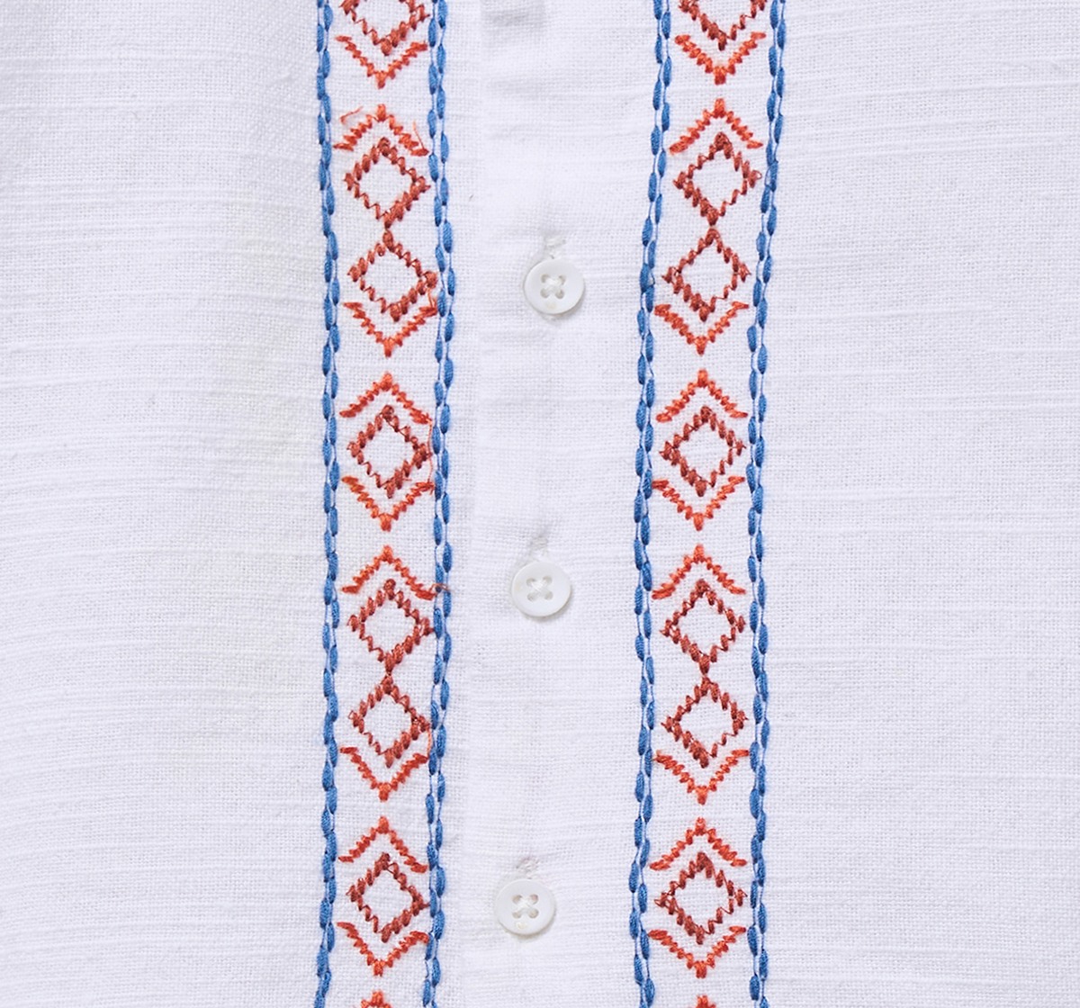 Ed-a-Mamma Infant Boys Shirt White