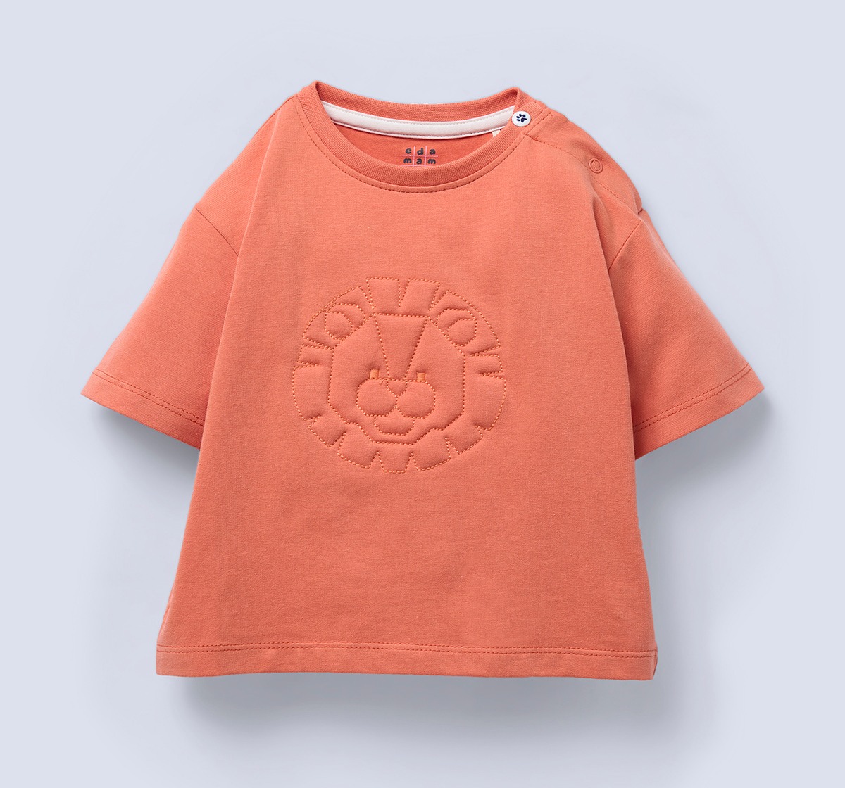 Ed-a-Mamma Infant Boys T-Shirt Orange