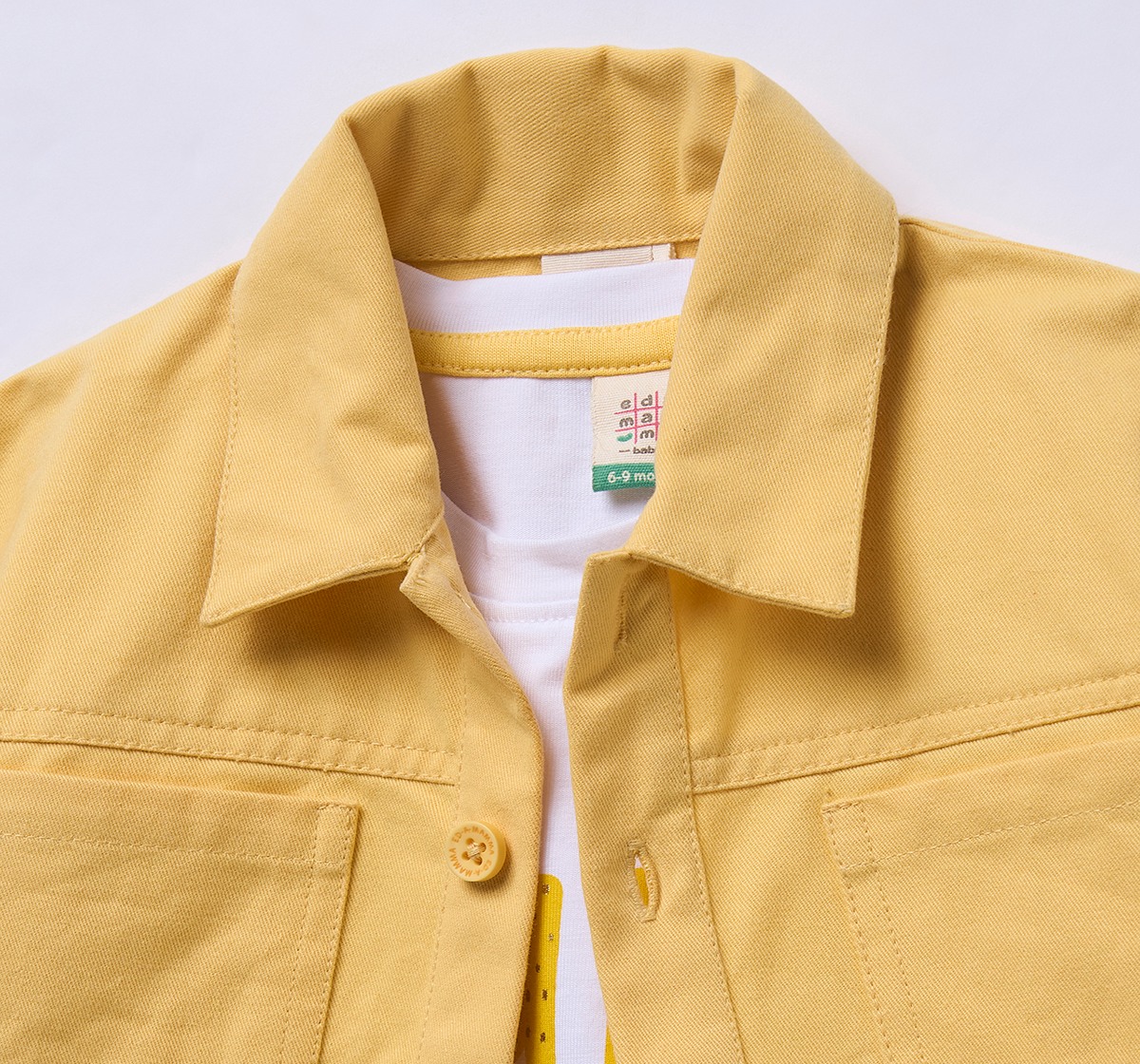 Ed-a-Mamma Infant GIrls Set Yellow