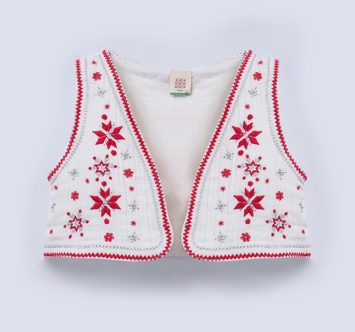 Ed-a-Mamma Infant GIrls Dress White