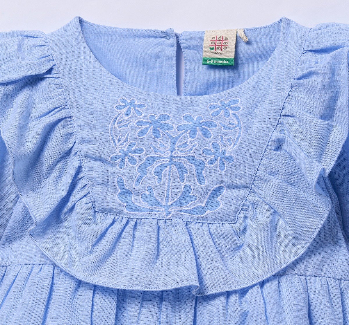 Ed-a-Mamma Infant GIrls Dress Blue