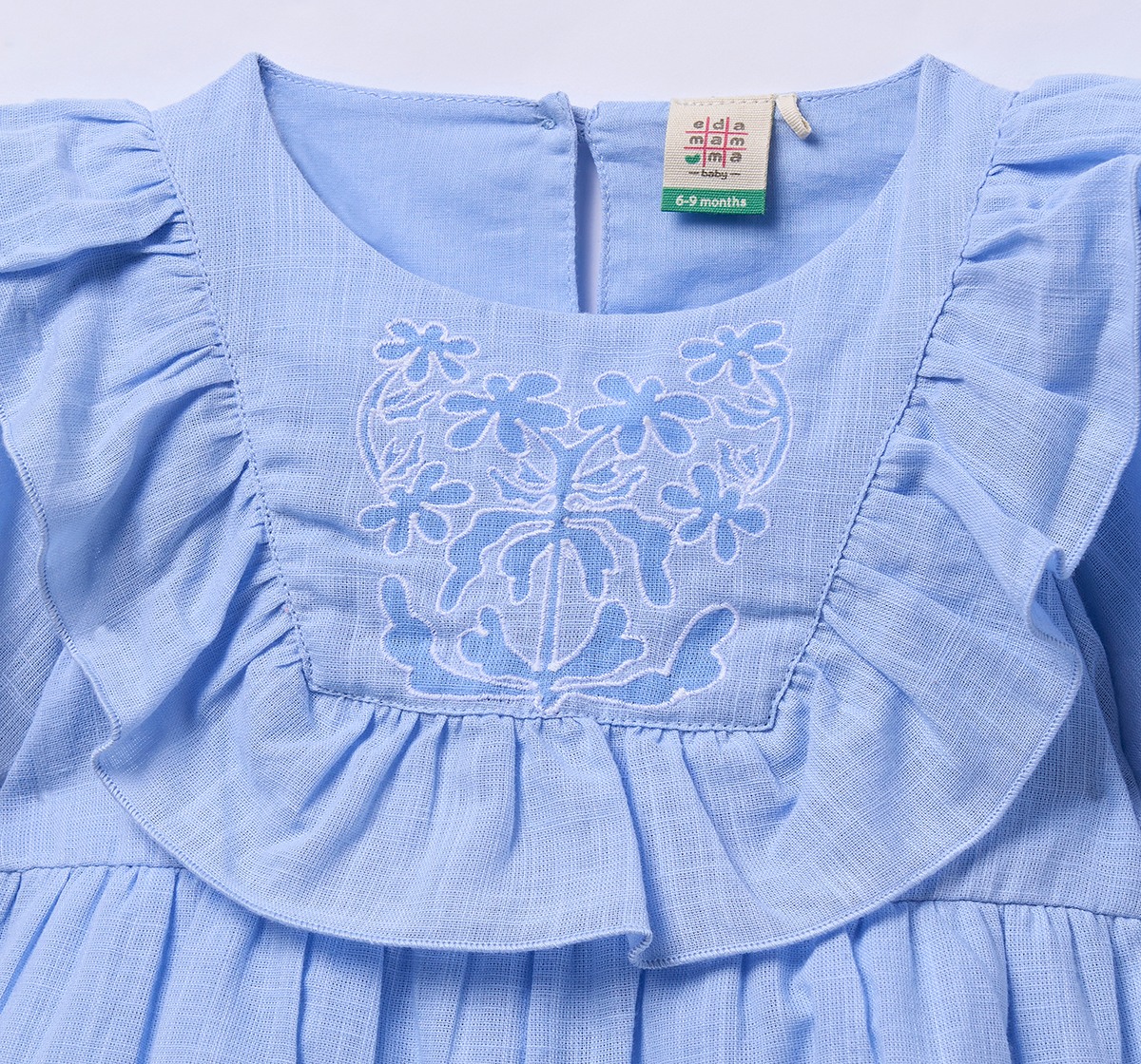 Ed-a-Mamma Infant GIrls Dress Blue