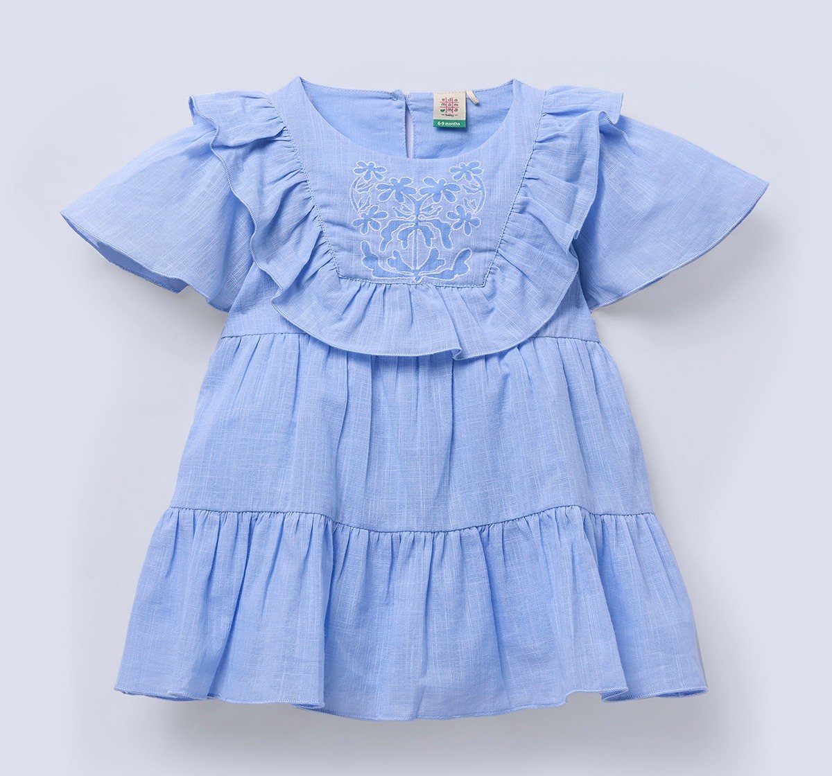 Ed-a-Mamma Infant GIrls Dress Blue