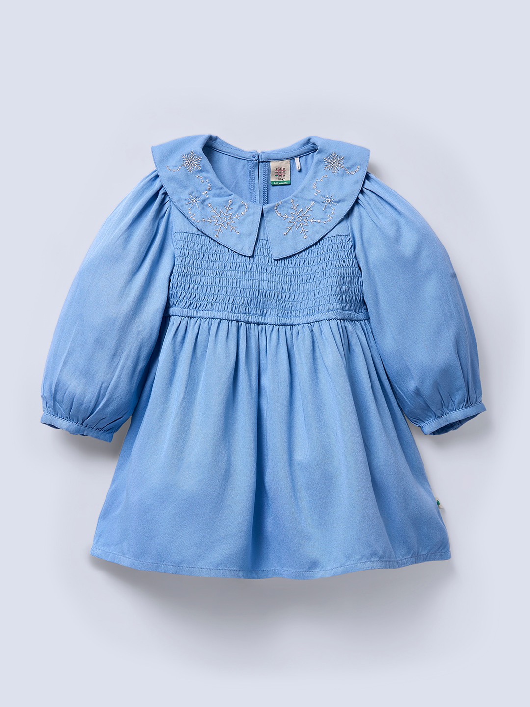 Ed-a-Mamma Infant GIrls Dress Blue