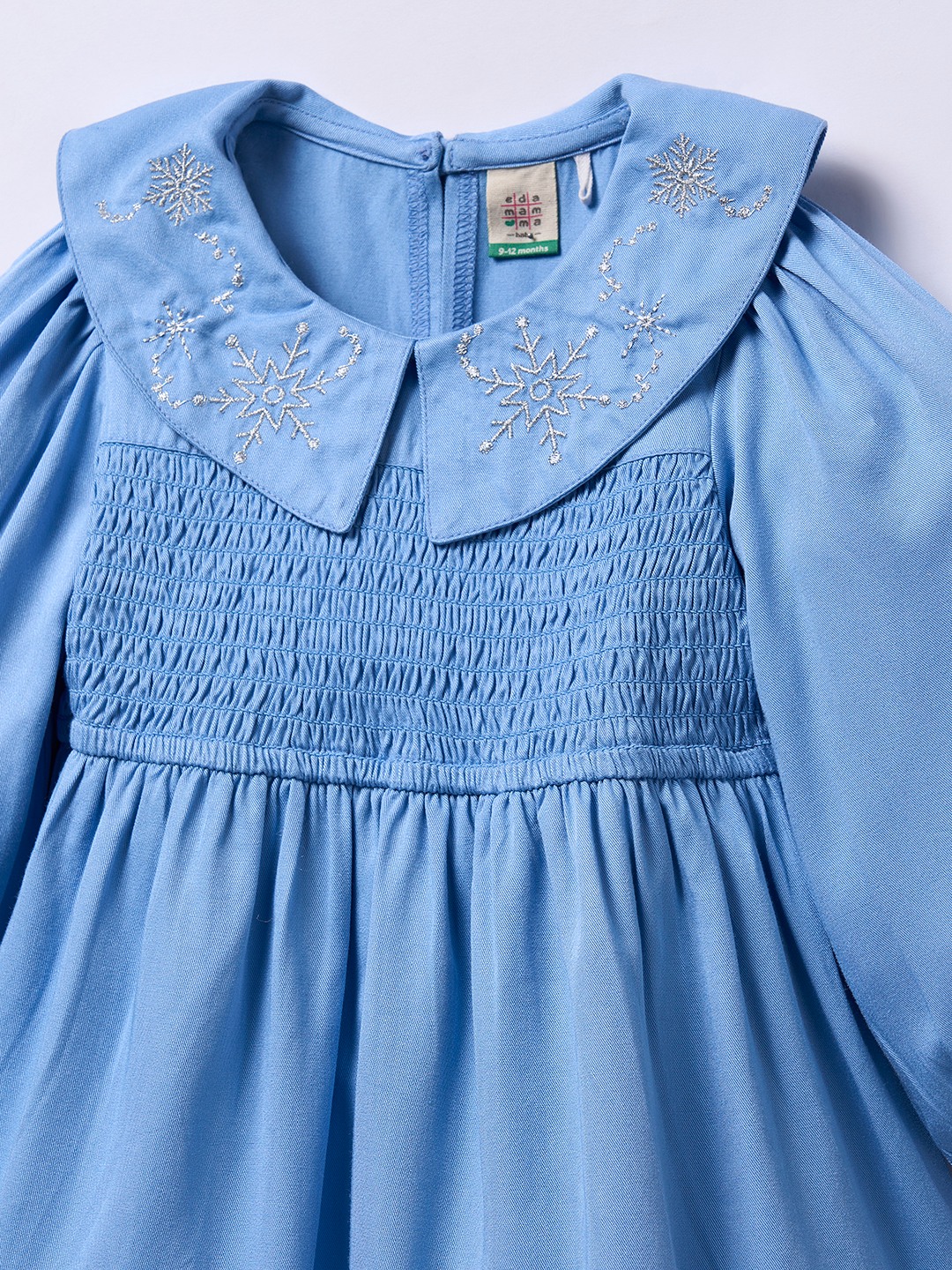 Ed-a-Mamma Infant GIrls Dress Blue