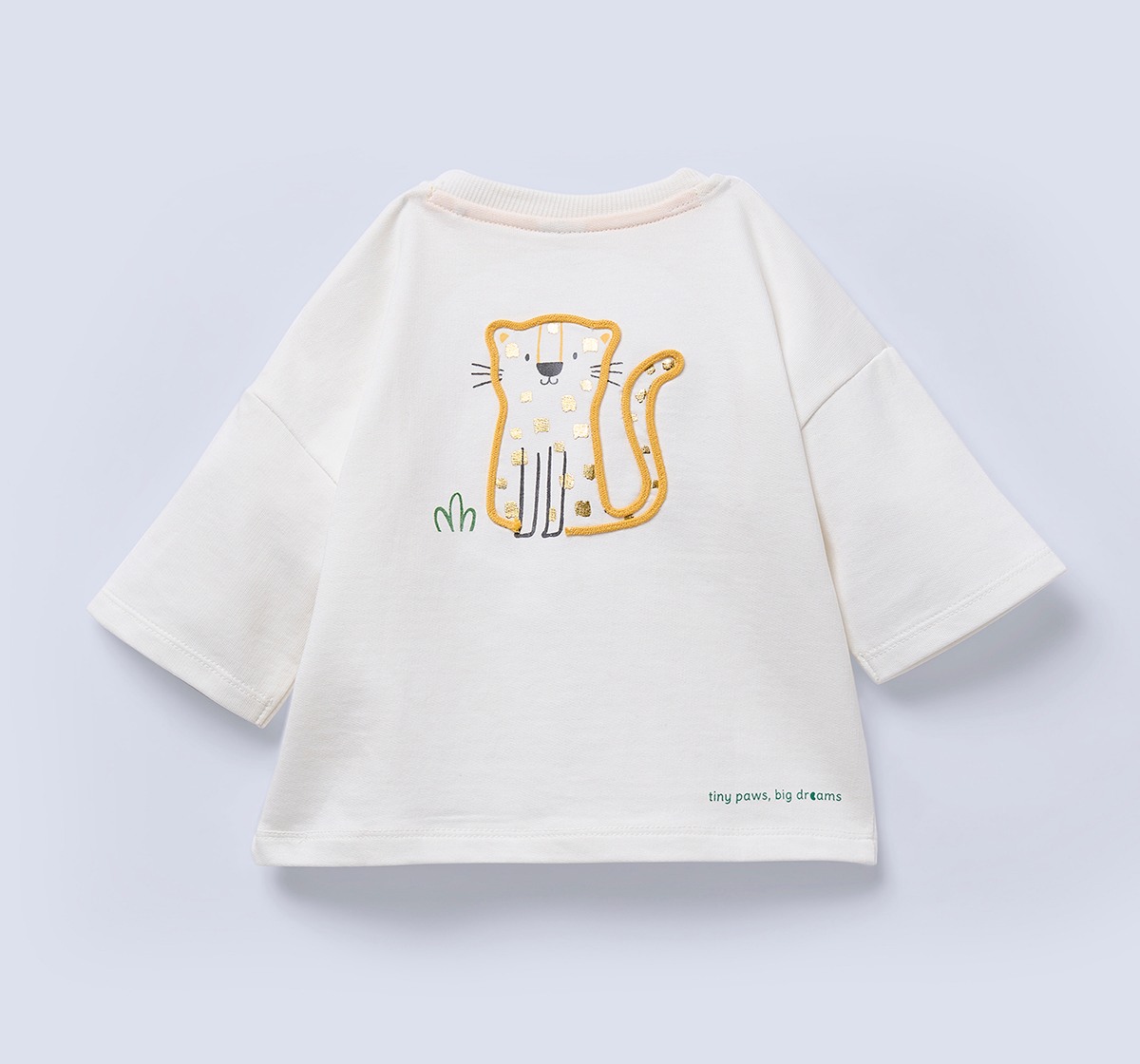 Ed-a-Mamma Infant GIrls T-Shirt Off White