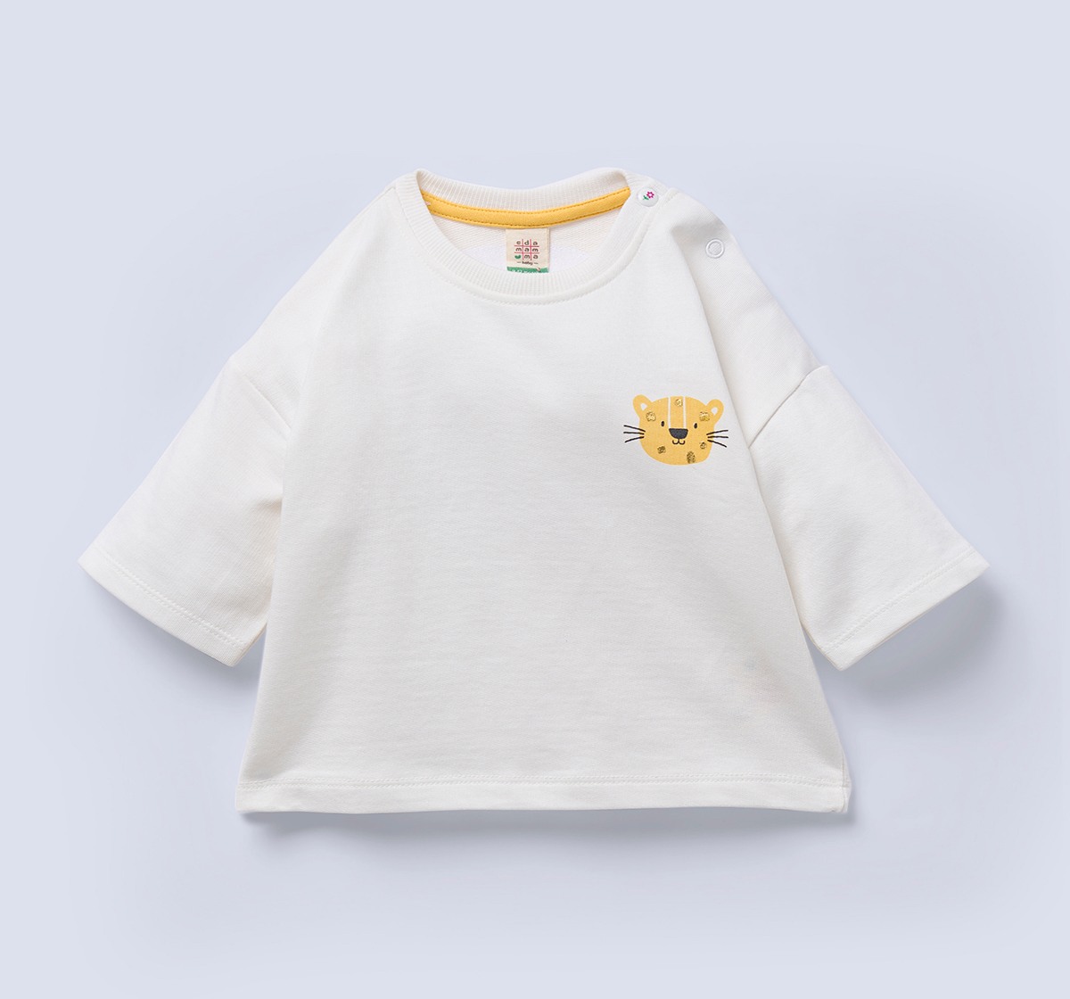 Ed-a-Mamma Infant GIrls T-Shirt Off White