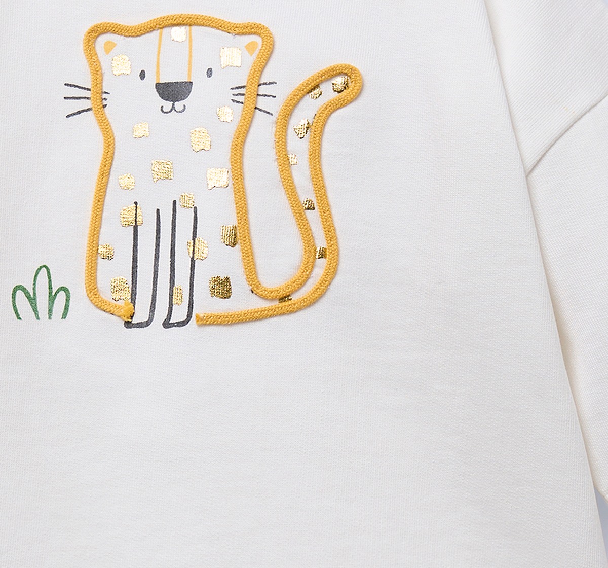 Ed-a-Mamma Infant GIrls T-Shirt Off White