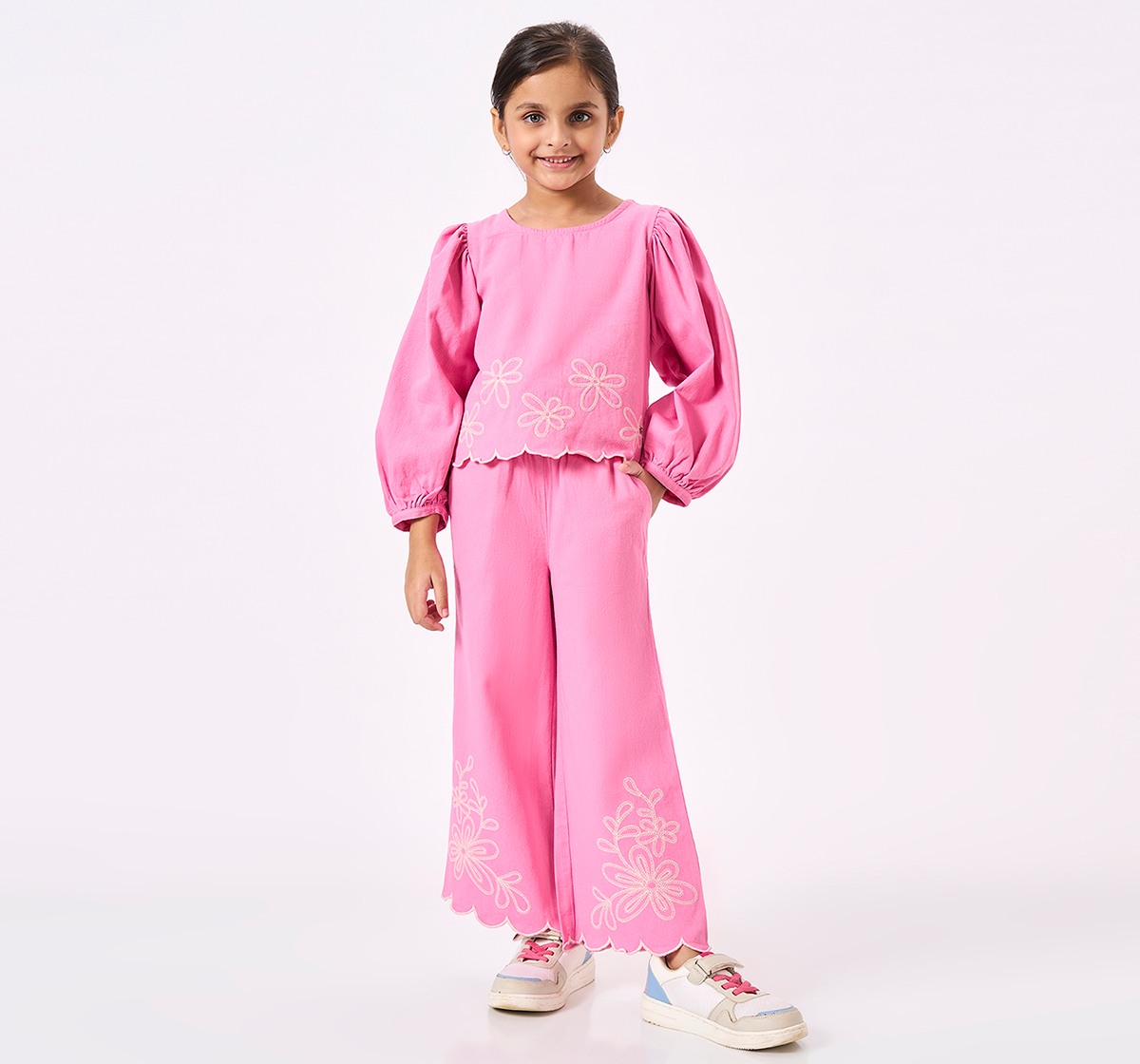 Ed-a-Mamma Kids Girls Set Light Pink
