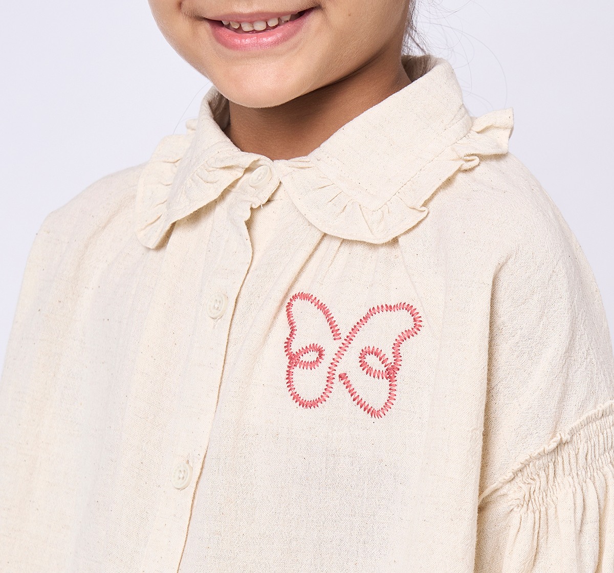 Ed-a-Mamma Kids Girls Set Off White