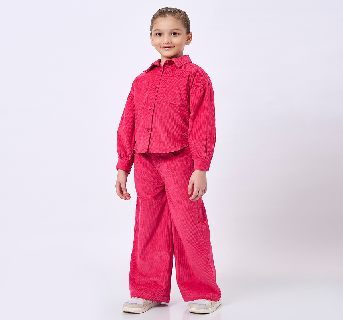 Ed-A-Mamma Kids Girls Co-Ordinate Set Pink