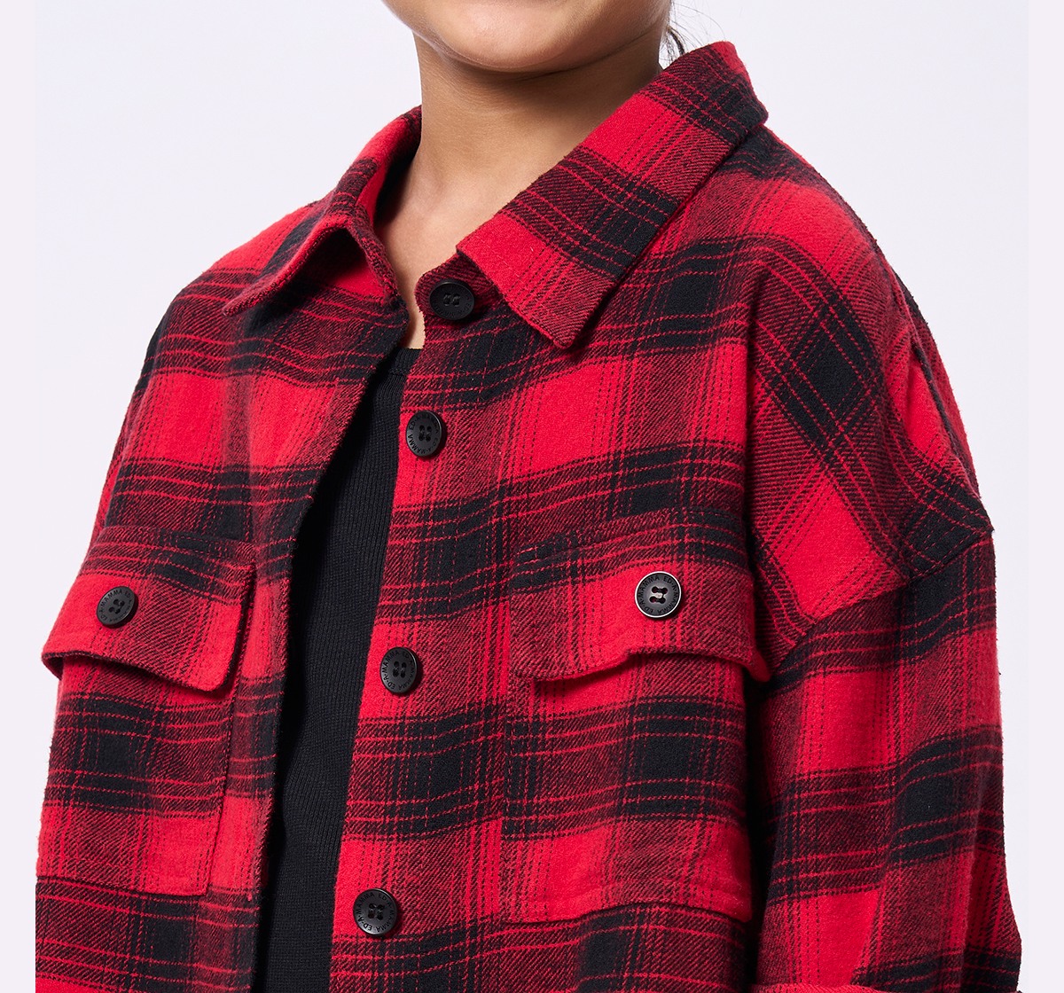 ED-A-MAMMA Kids Girls Set RED & BLACK