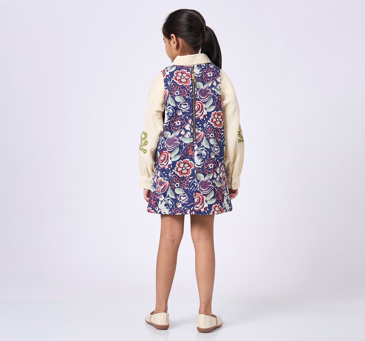 Ed-a-Mamma Kids Girls Dress Multicolor