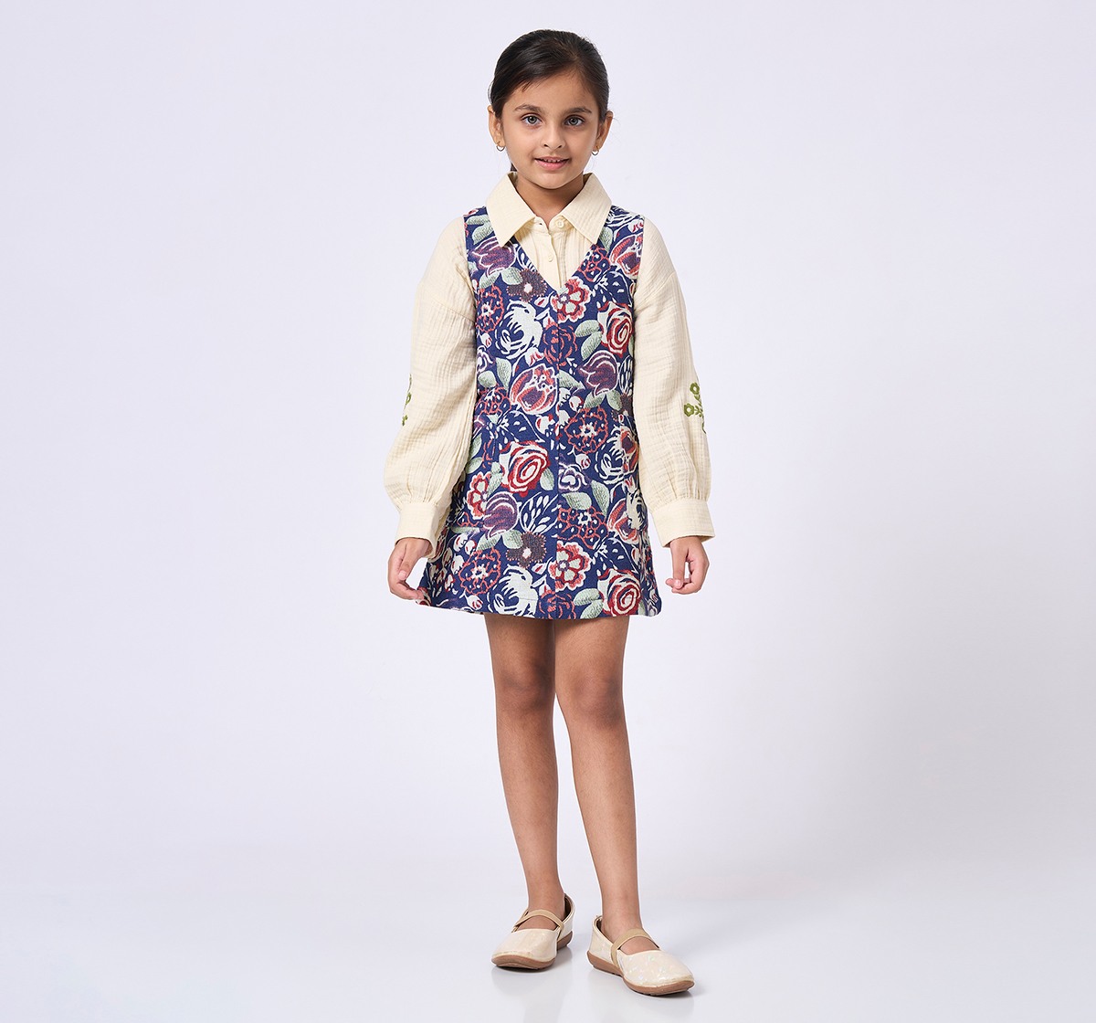 Ed-a-Mamma Kids Girls Dress Multicolor