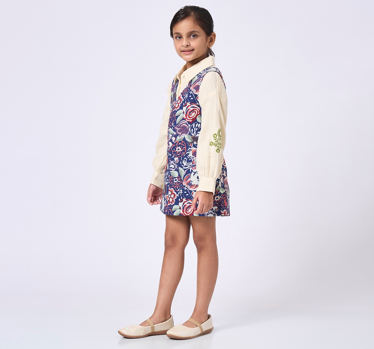 Ed-a-Mamma Kids Girls Dress Multicolor