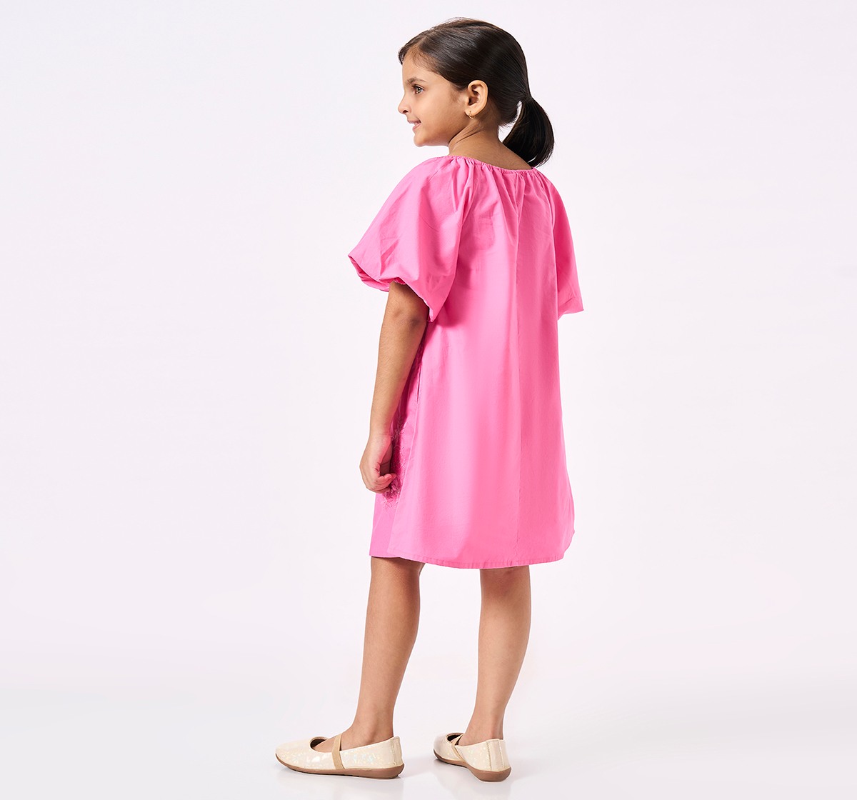 Ed-a-Mamma Kids Girls Dress Pink