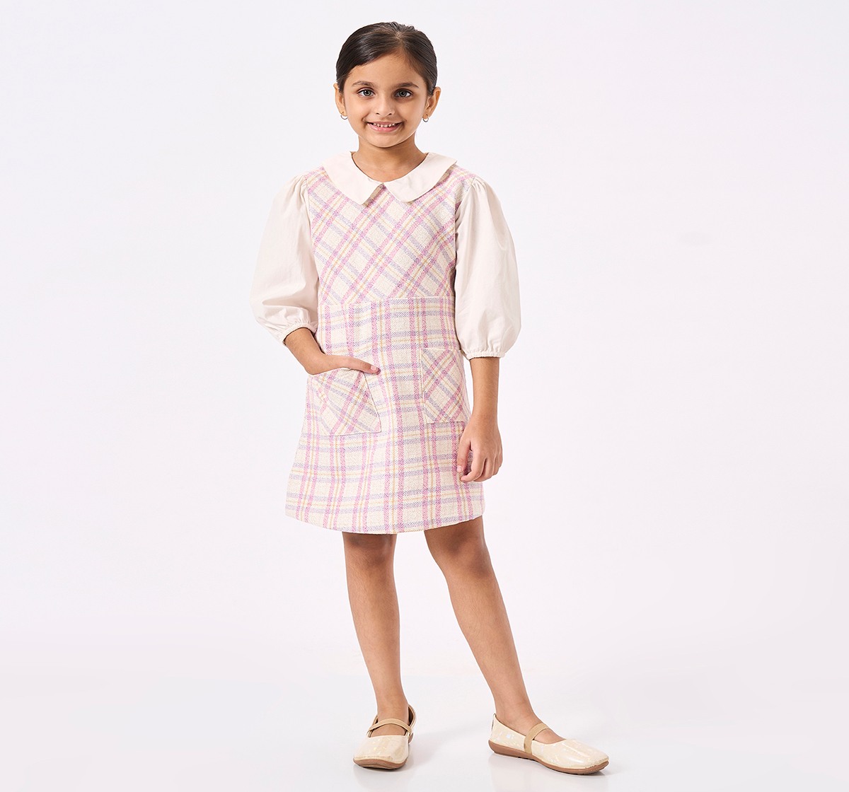 Ed-a-Mamma Kids Girls Dress Pink