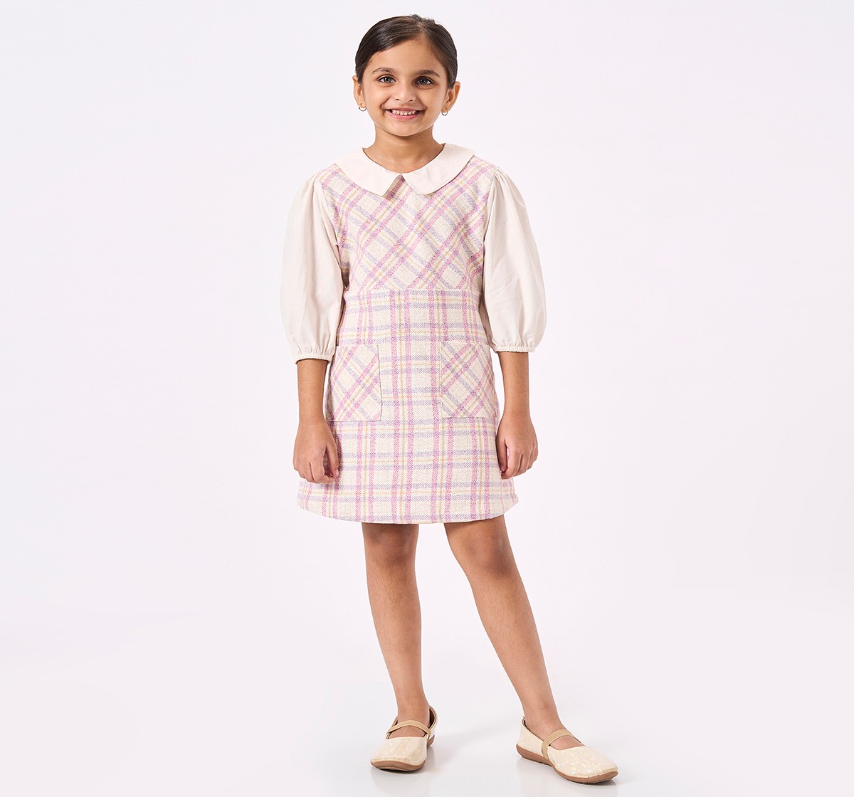 Ed-a-Mamma Kids Girls Dress Pink