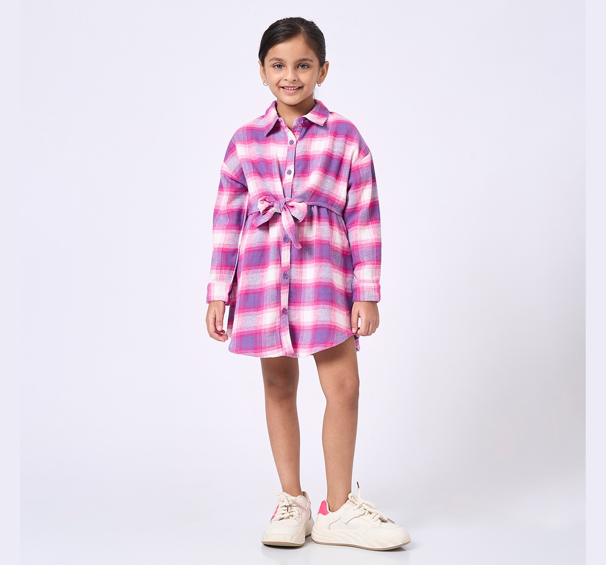 Ed-a-Mamma Kids Girls Dress Pink