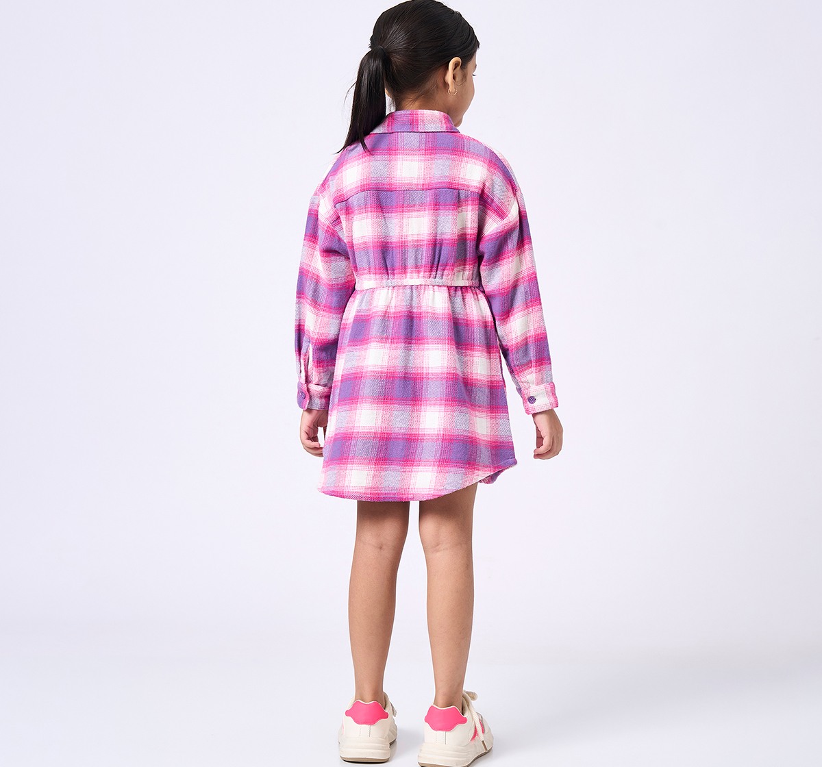 Ed-a-Mamma Kids Girls Dress Pink