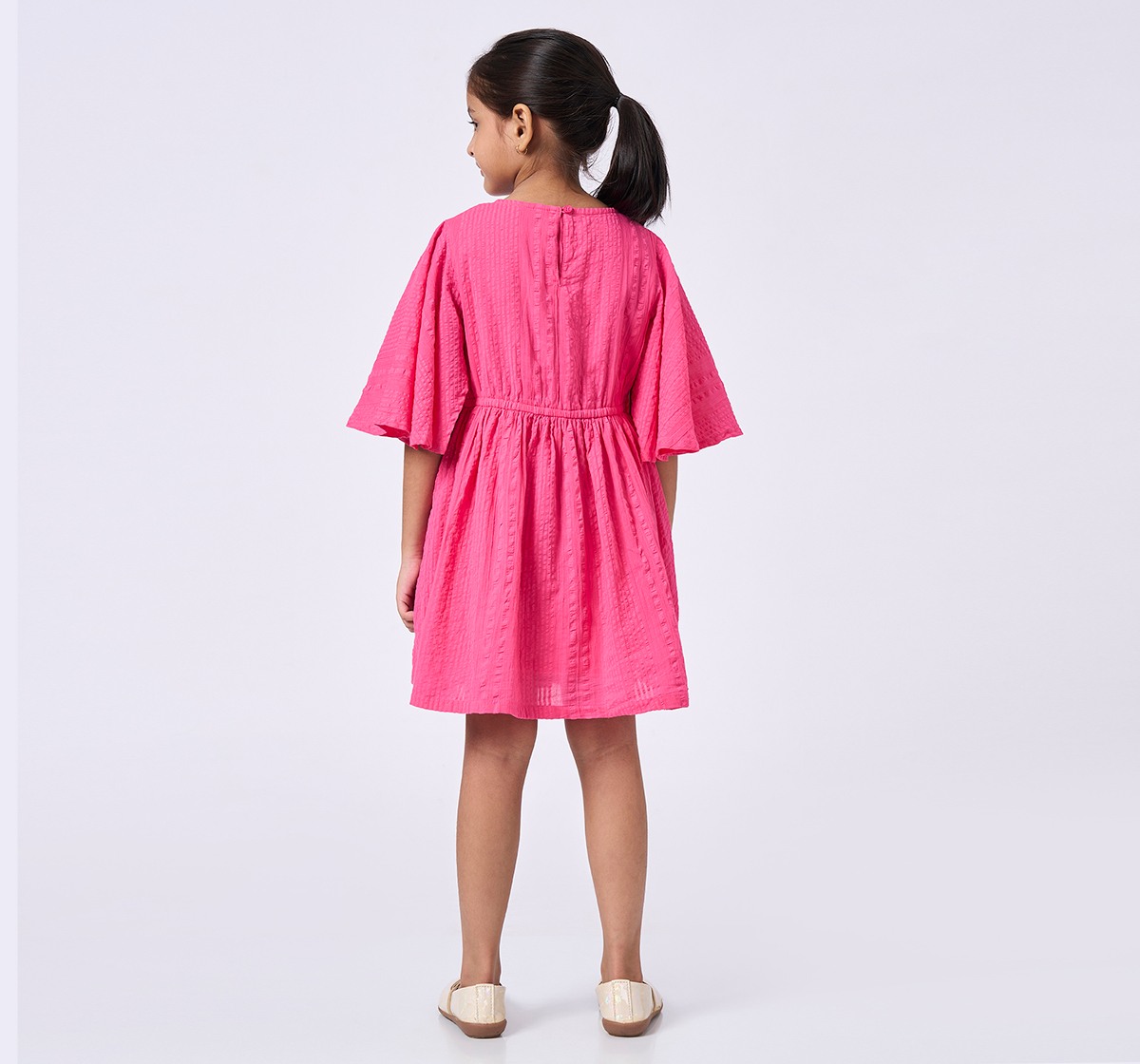 Ed-a-Mamma Kids Girls Dress Pink