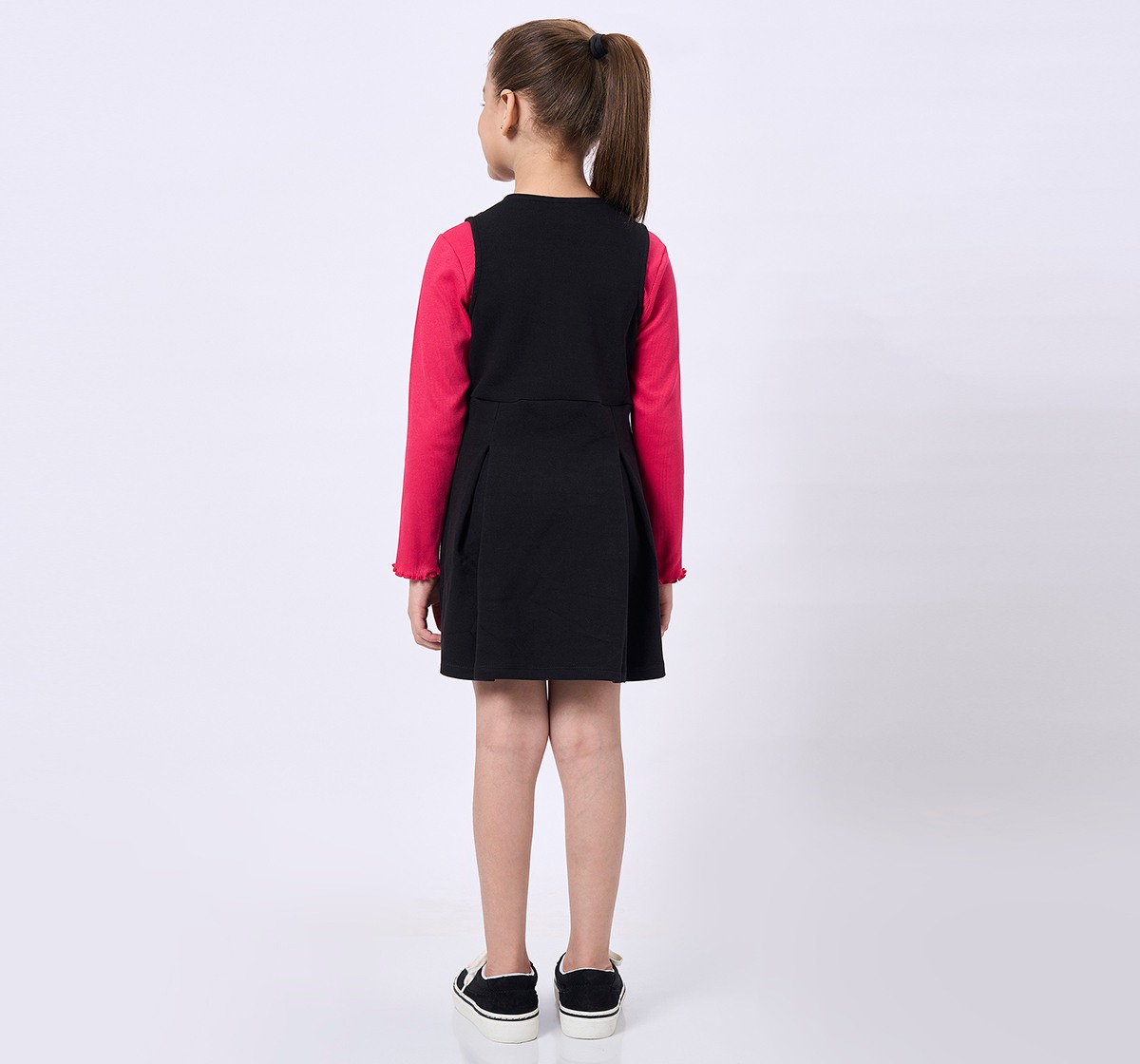 Ed-A-Mamma Kids Girls Dress Black