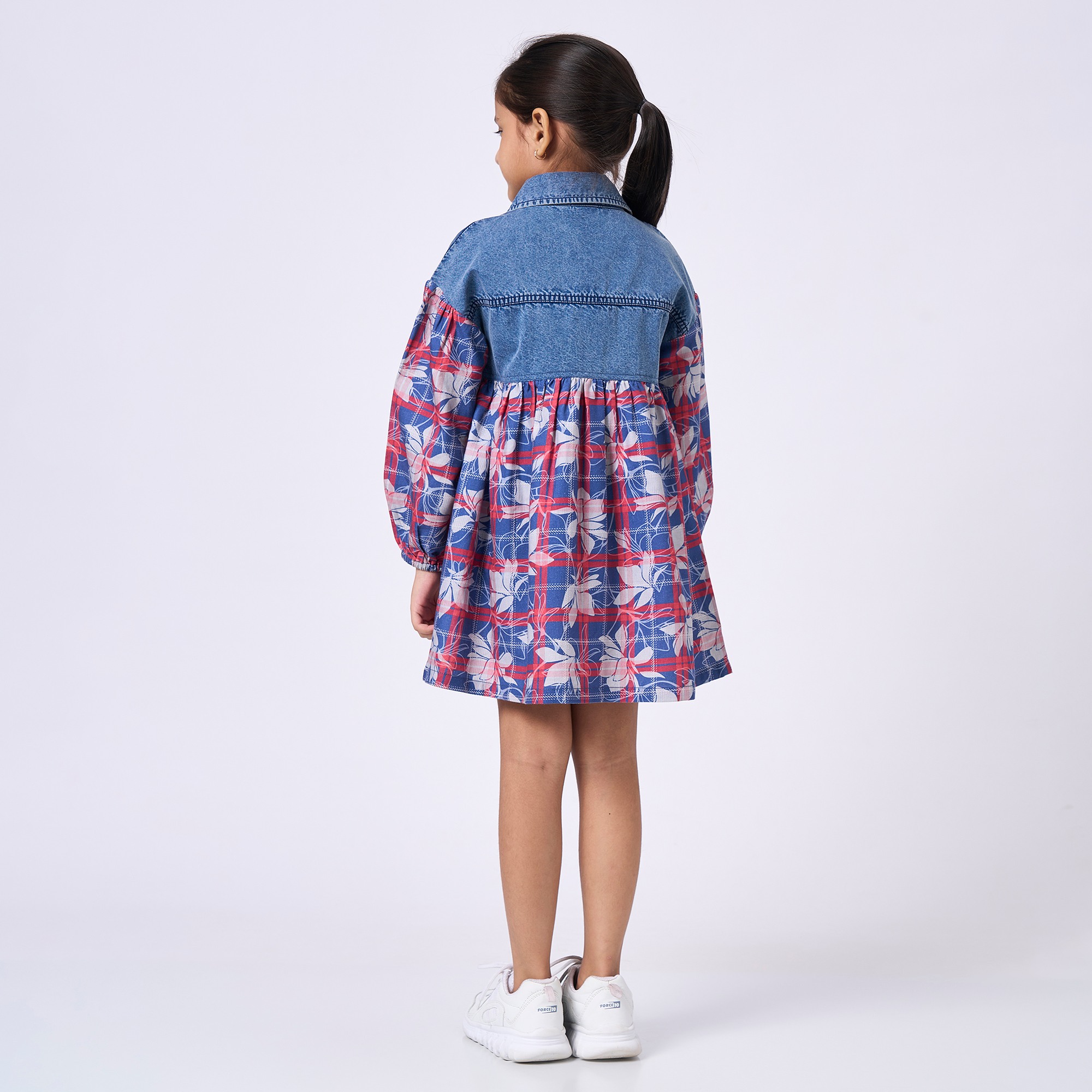 Ed-a-Mamma Kids Girls Dress Red