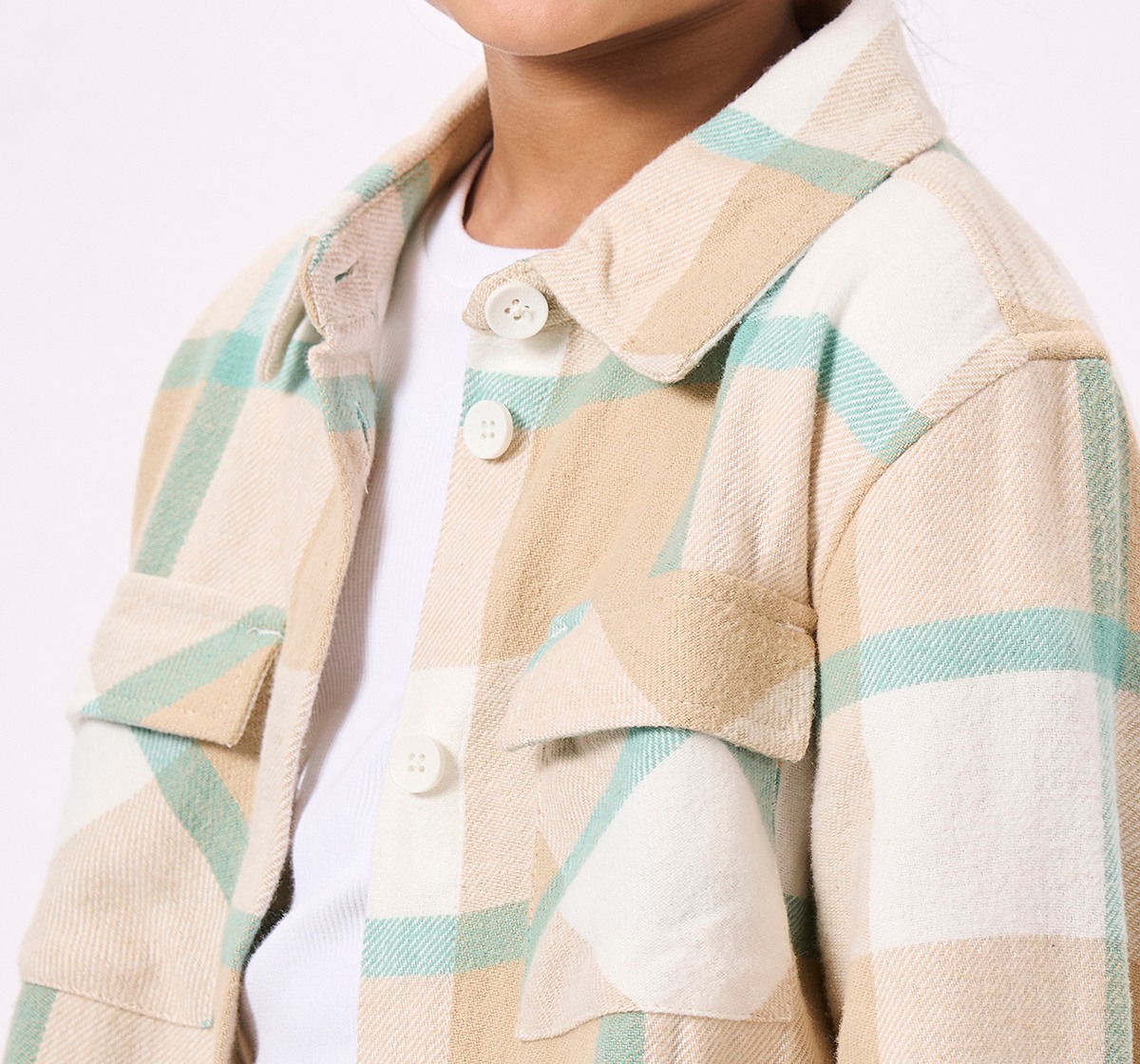 Ed-a-Mamma Kids Girls Dress Beige