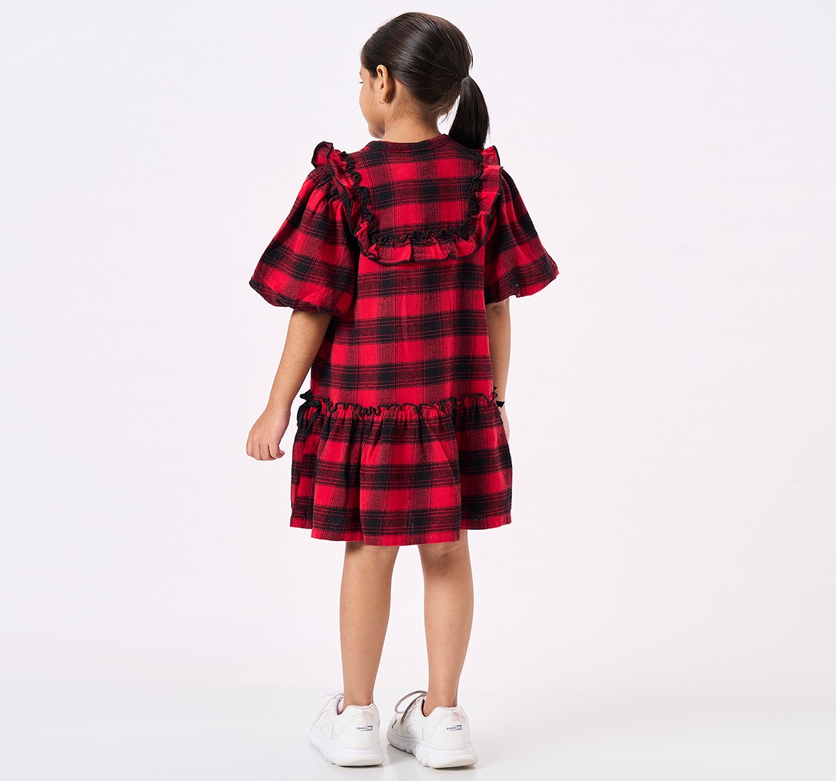 Ed-a-Mamma Kids Girls Dress Red