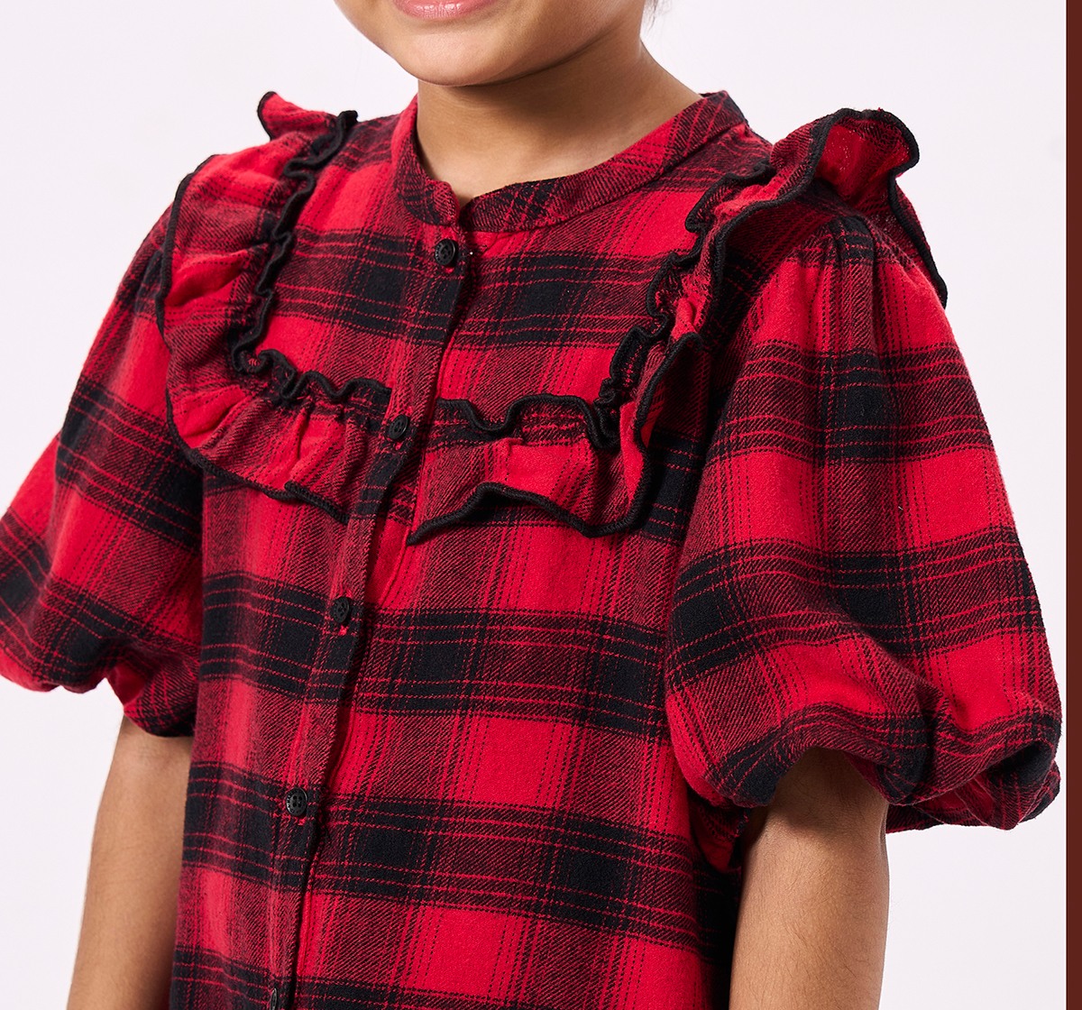 Ed-a-Mamma Kids Girls Dress Red