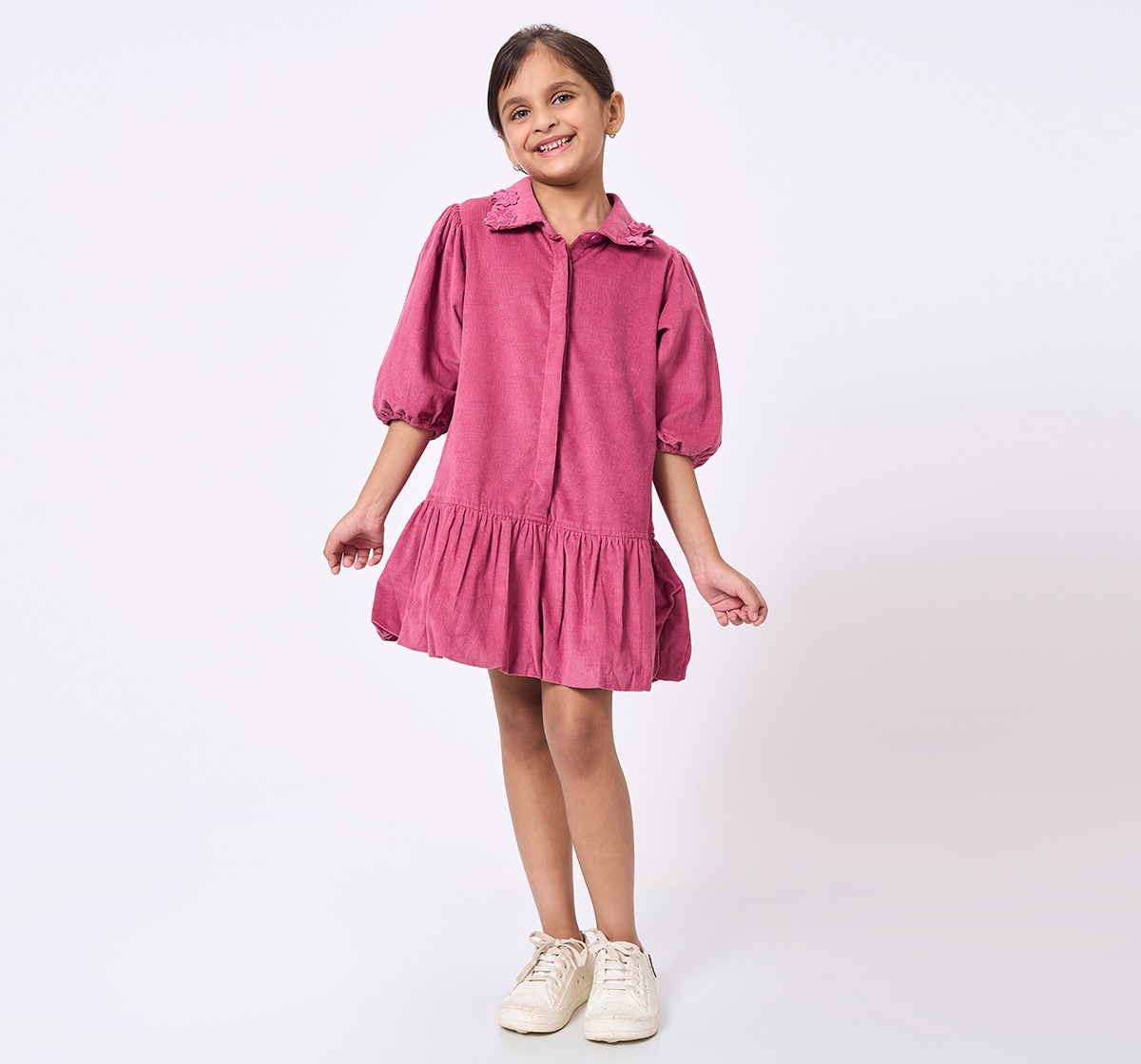 ED-A-MAMMA Kids Girls Dress PINK