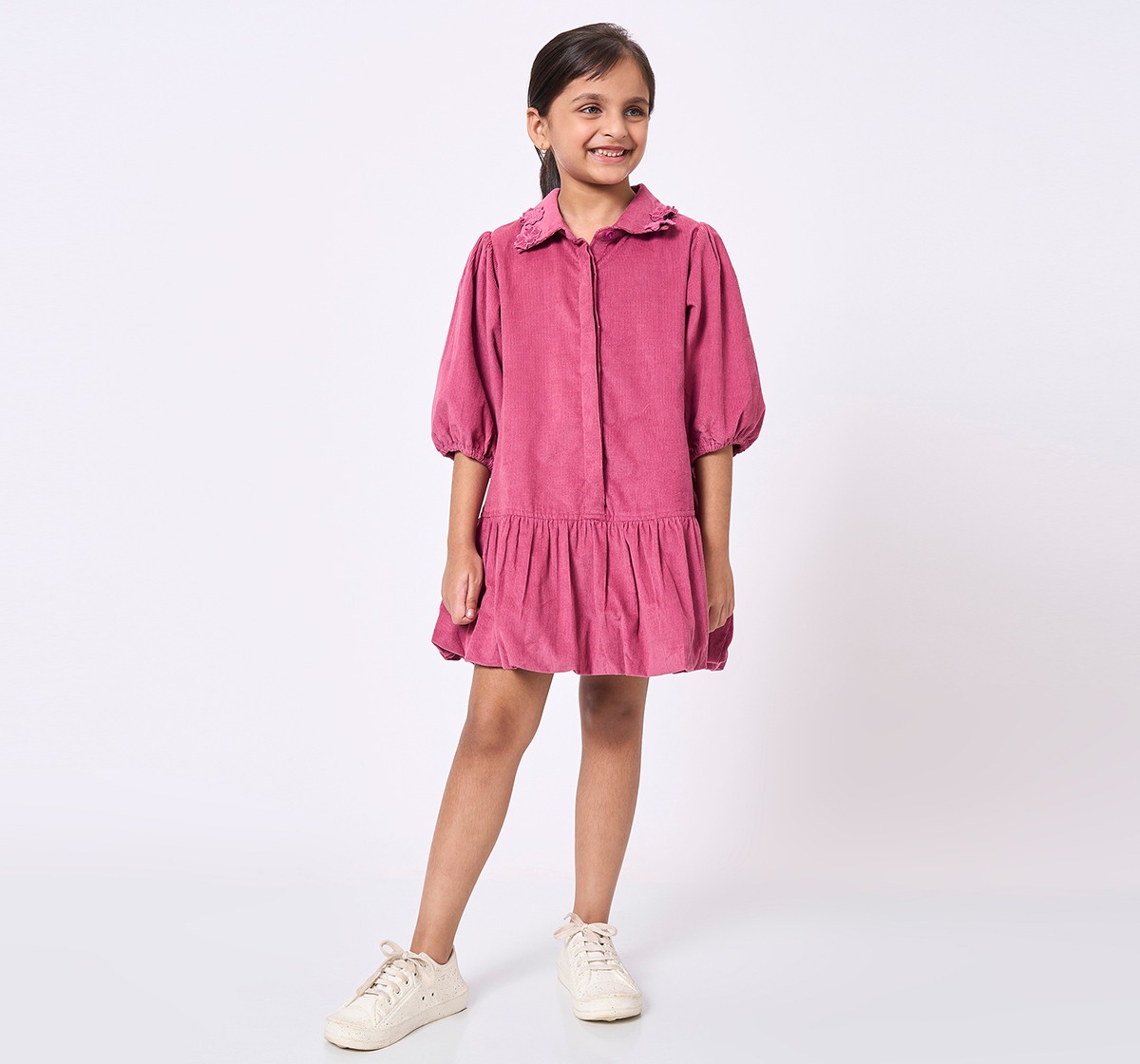 ED-A-MAMMA Kids Girls Dress PINK