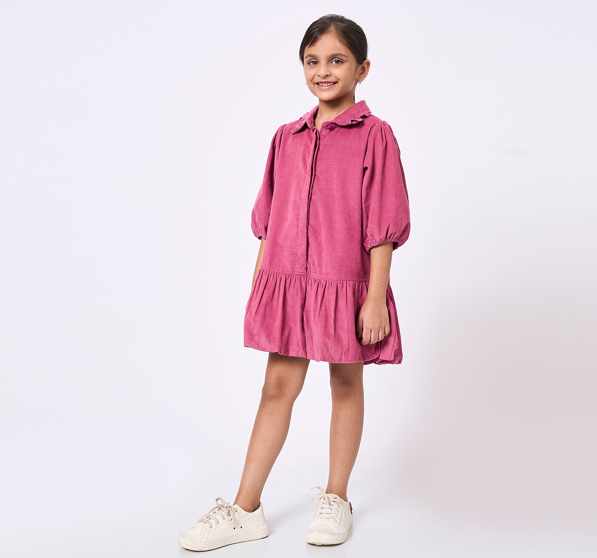 ED-A-MAMMA Kids Girls Dress PINK
