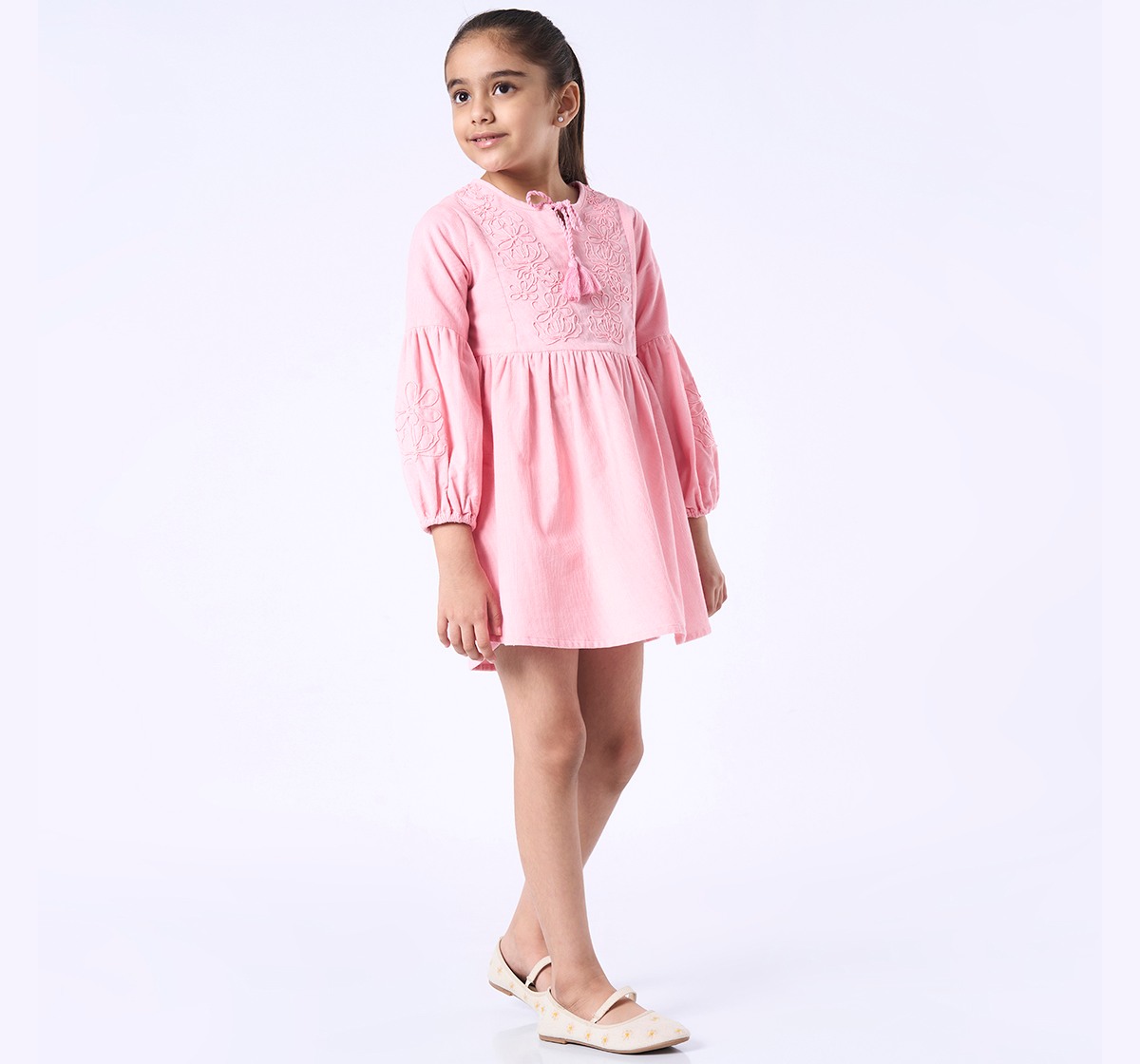 Ed-a-Mamma Kids Girls Dress Pink