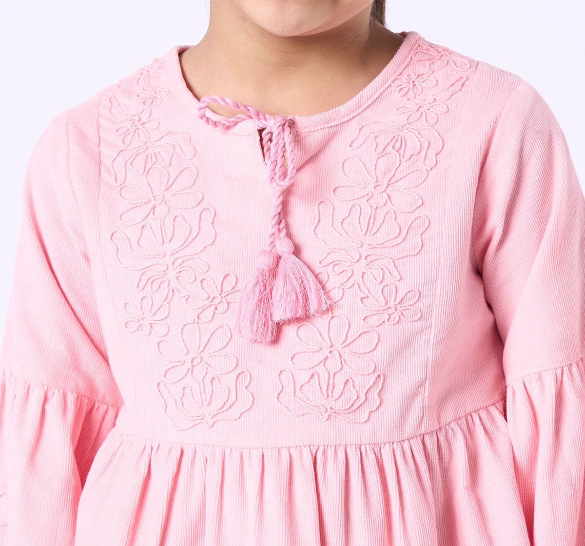 Ed-a-Mamma Kids Girls Dress Pink