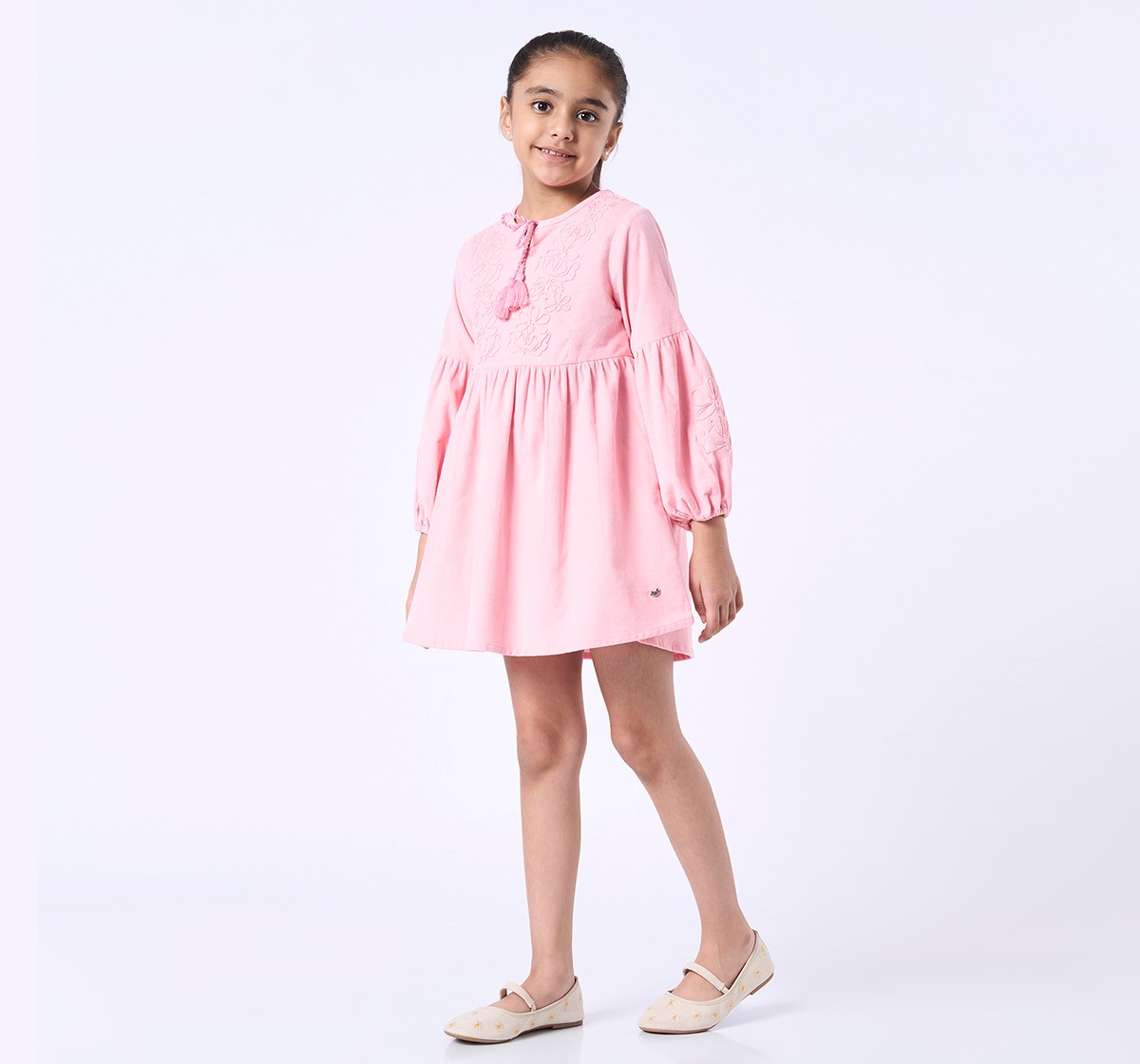 Ed-a-Mamma Kids Girls Dress Pink