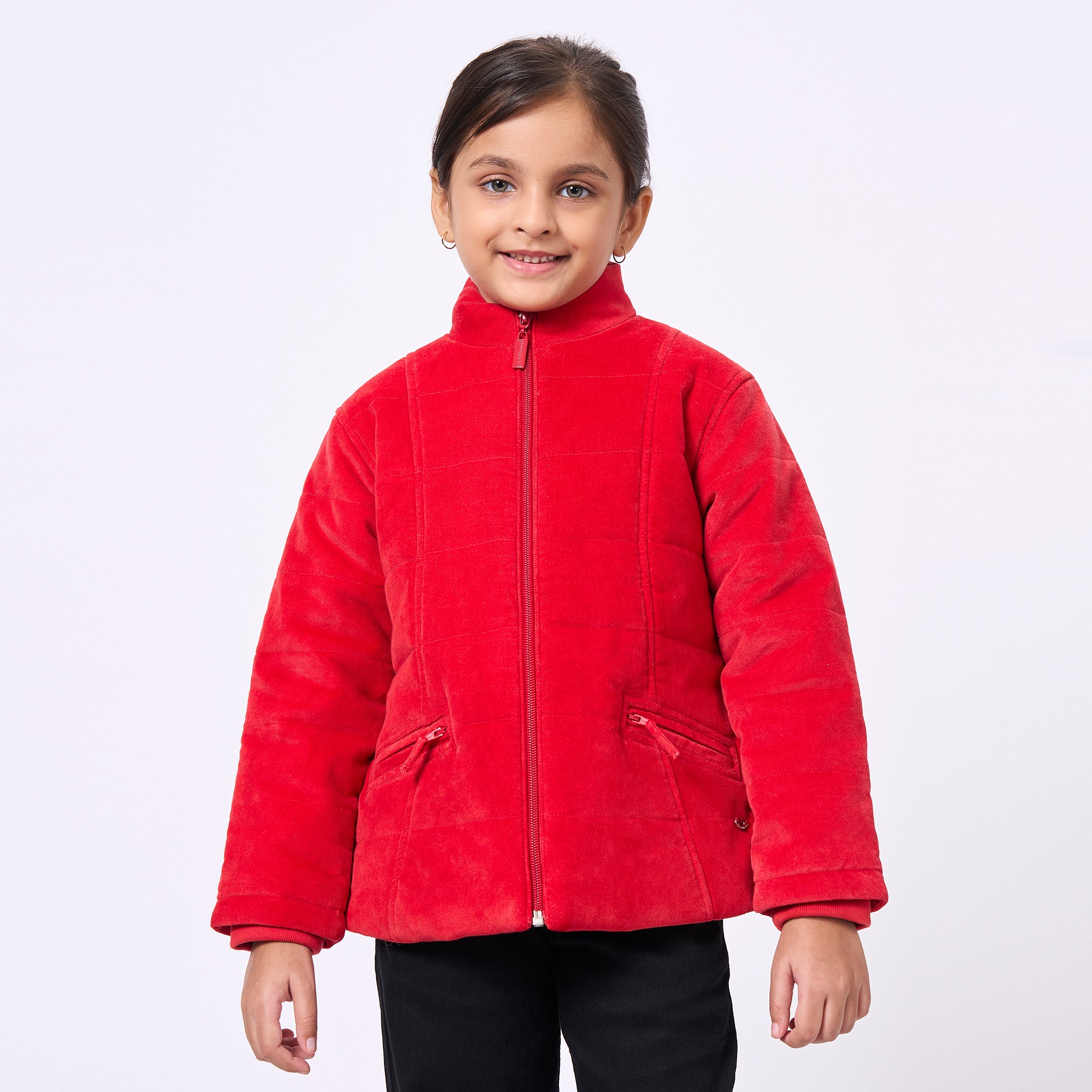 ED-A-MAMMA Kids Girls Heavy Winterwear RED