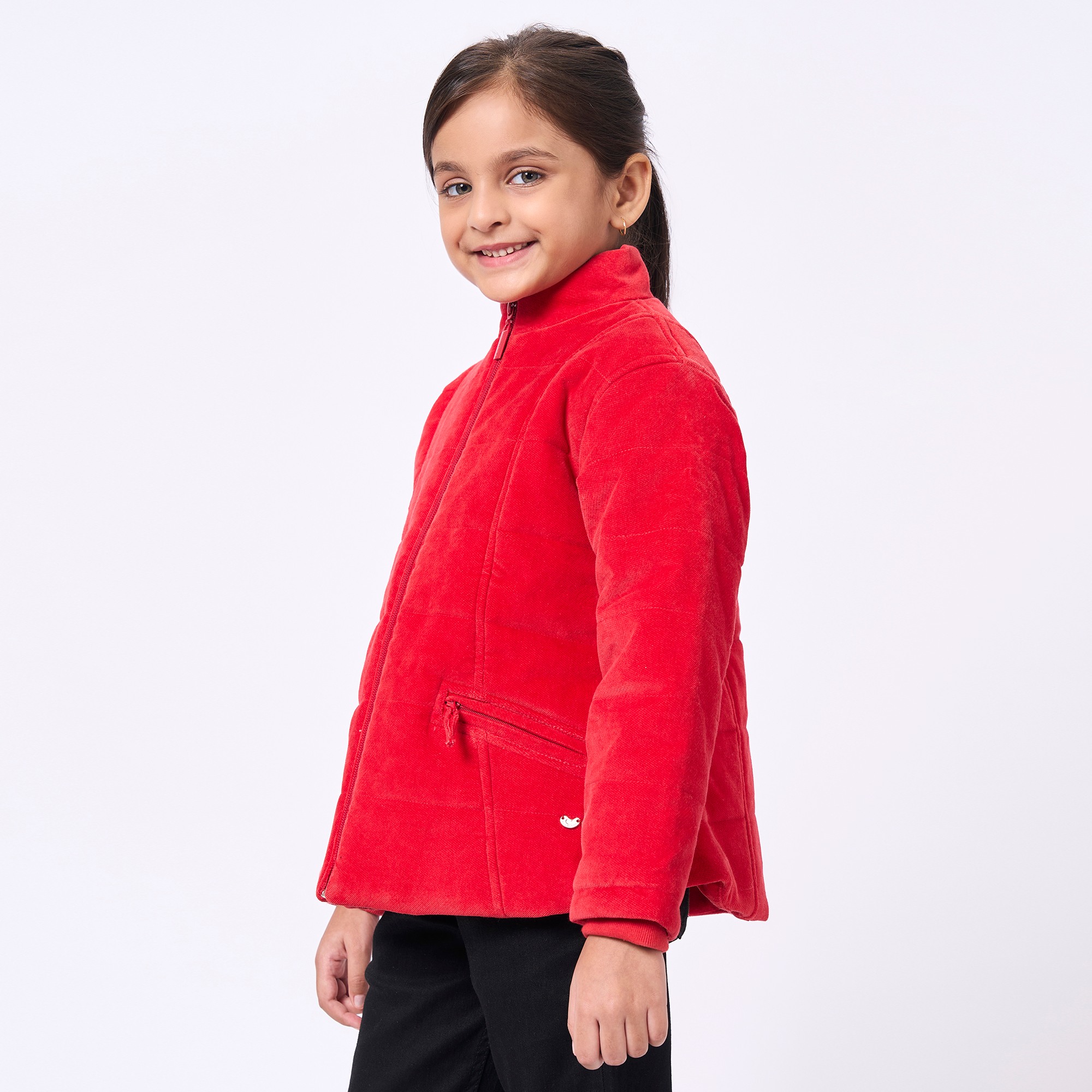 ED-A-MAMMA Kids Girls Heavy Winterwear RED