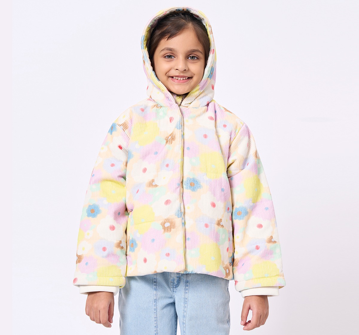 ED-A-MAMMA Kids Girls Heavy Winterwear MULTICOLOR
