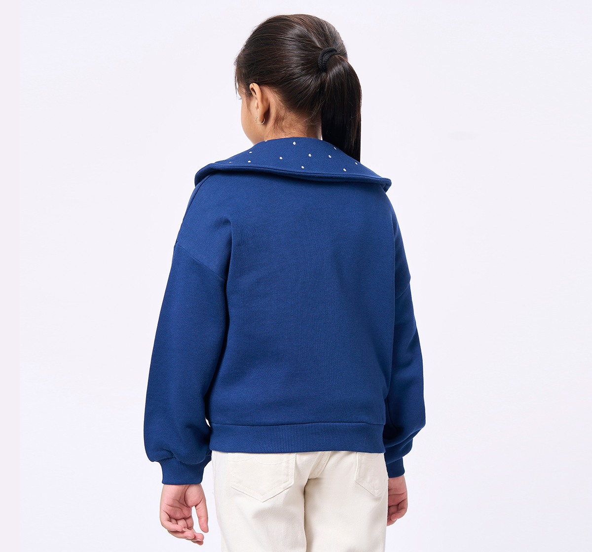 ED-A-MAMMA Kids Girls Jacket NAVY
