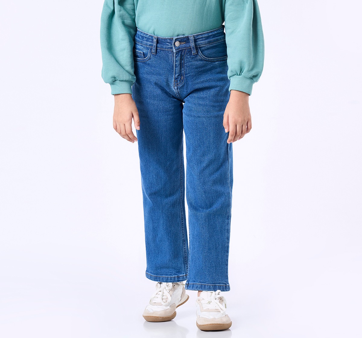 Ed-a-Mamma Kids Girls JEANS Blue