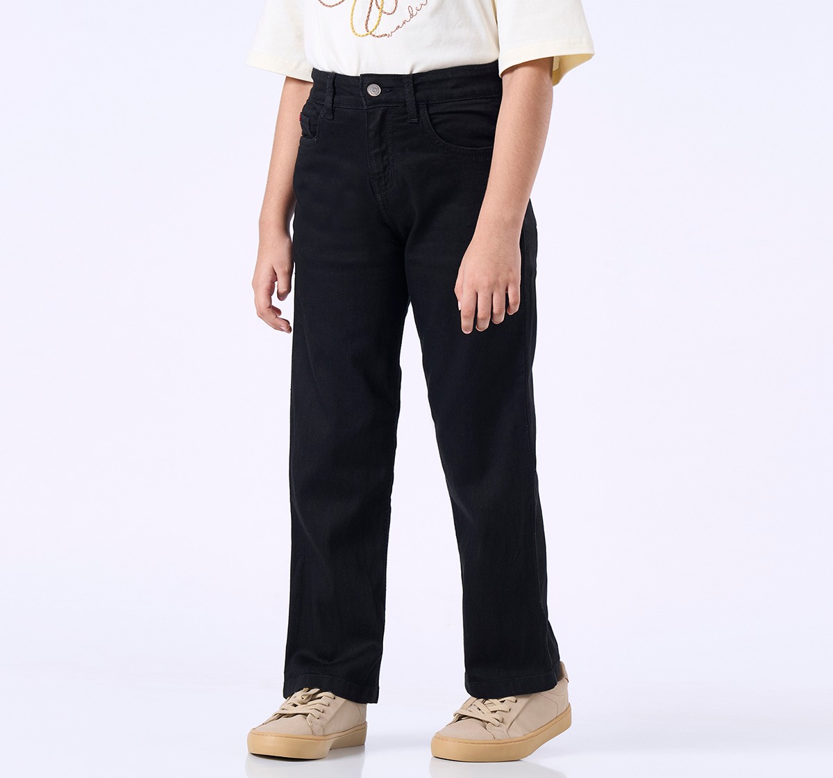 Ed-a-Mamma Kids Girls JEANS Black