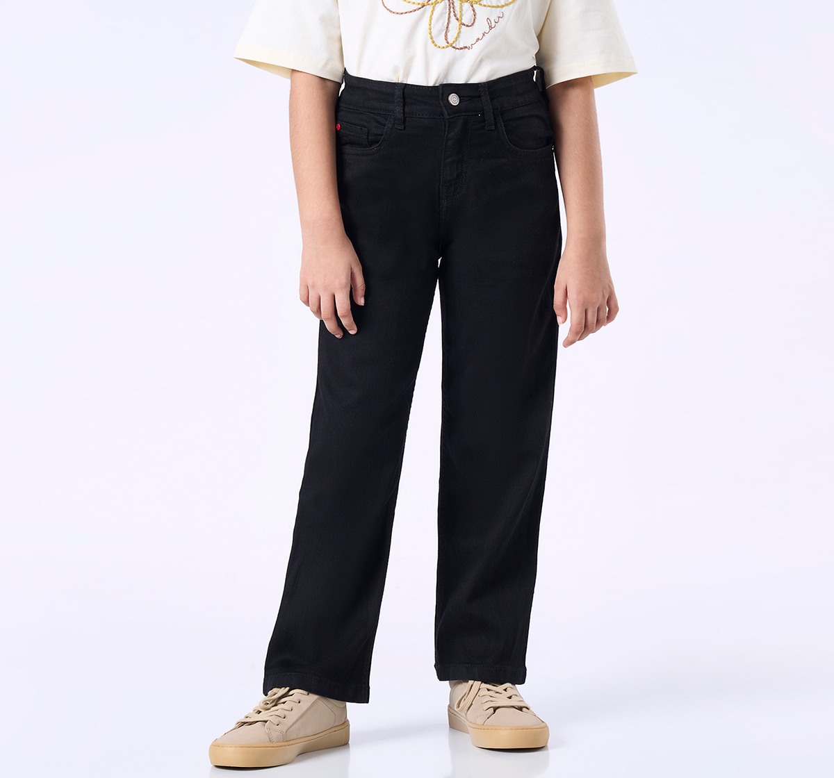 Ed-a-Mamma Kids Girls JEANS Black