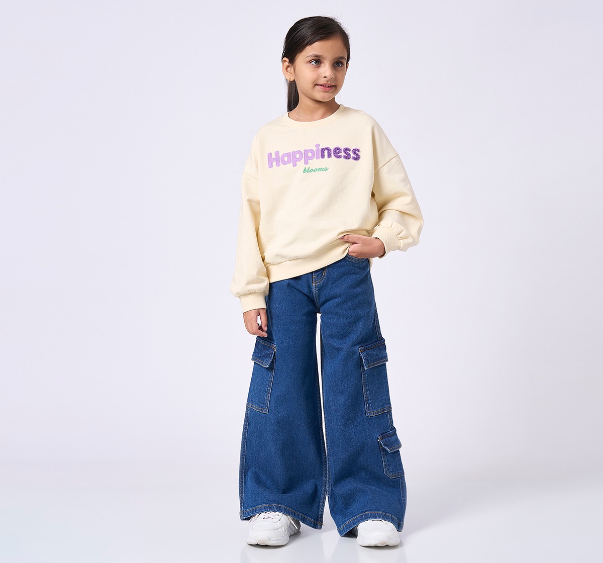 Ed-a-Mamma Kids Girls JEANS Blue