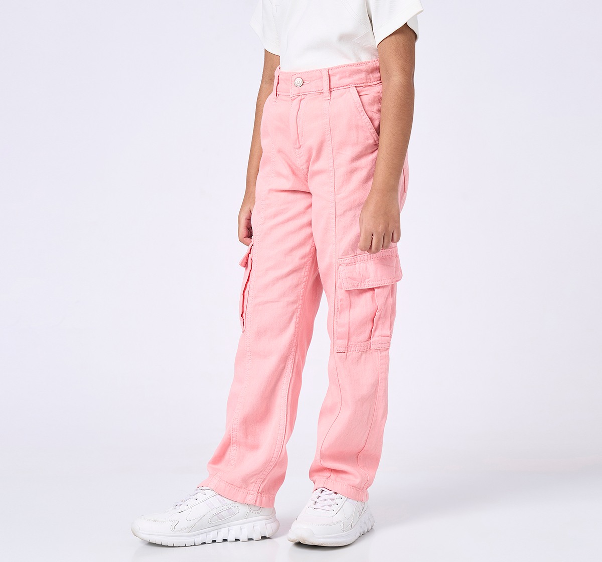 Ed-a-Mamma Kids Girls JEANS Coral