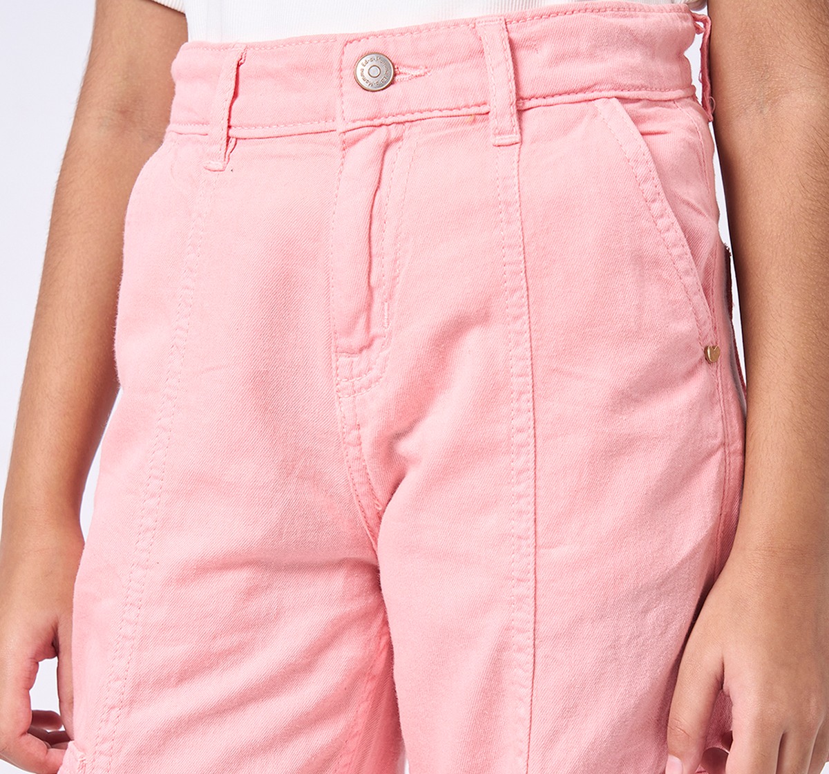 Ed-a-Mamma Kids Girls JEANS Coral