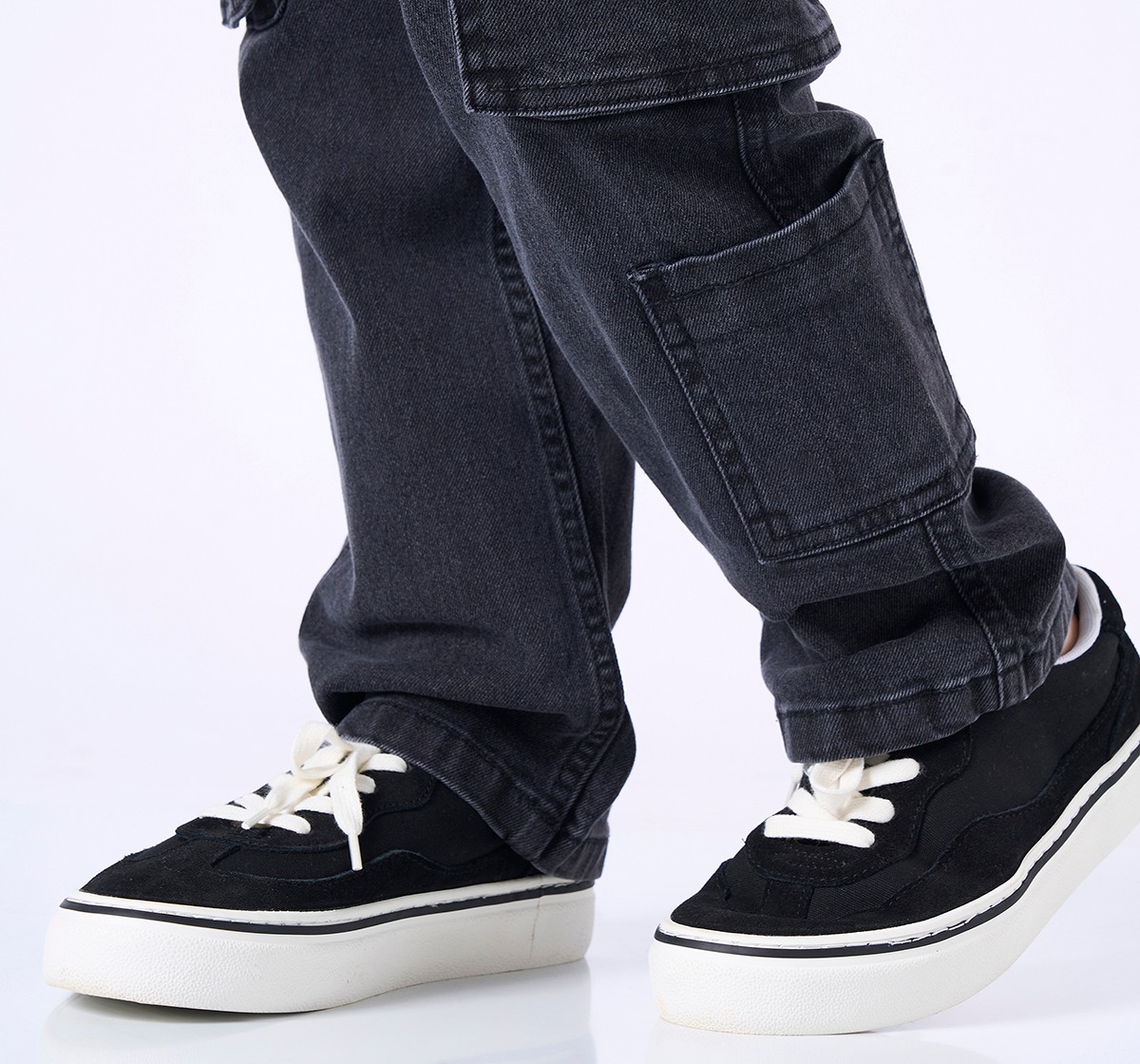 Ed-a-Mamma Kids Girls JEANS Grey