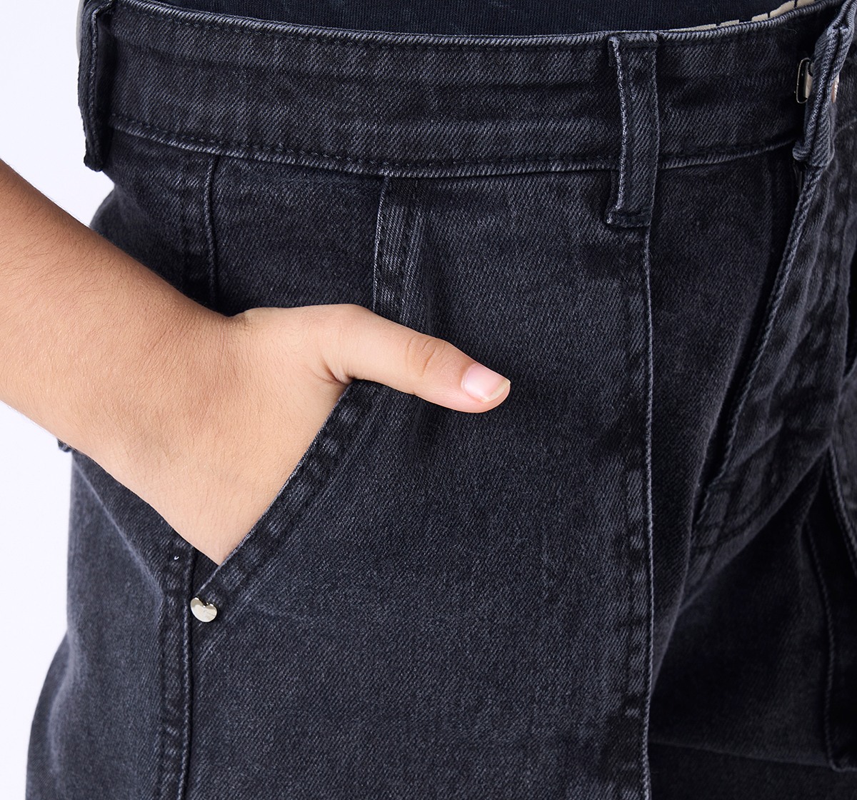 Ed-a-Mamma Kids Girls JEANS Grey