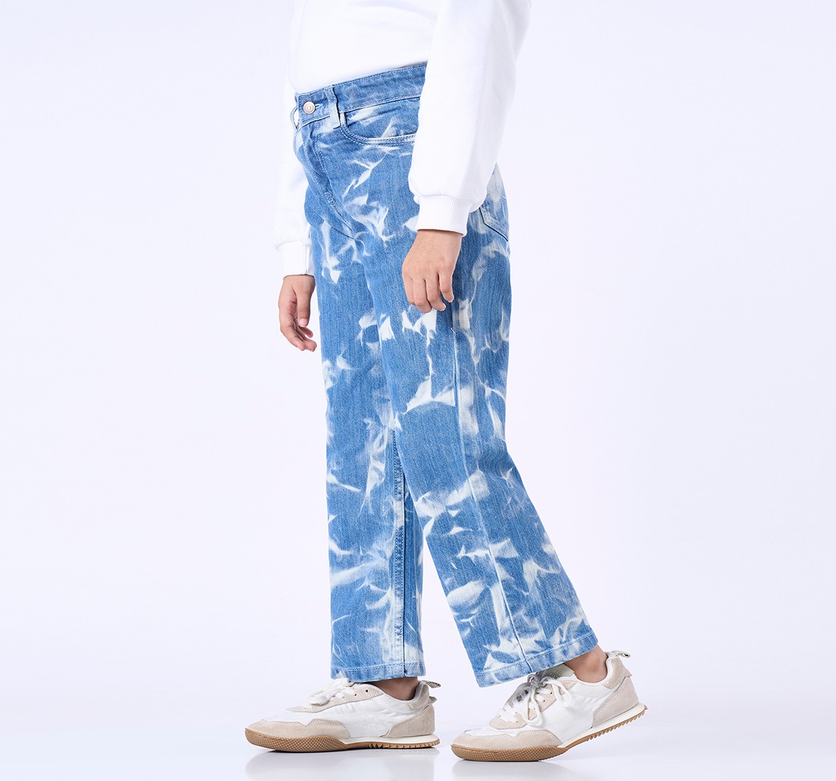 Ed-a-Mamma Kids Girls JEANS Light Blue