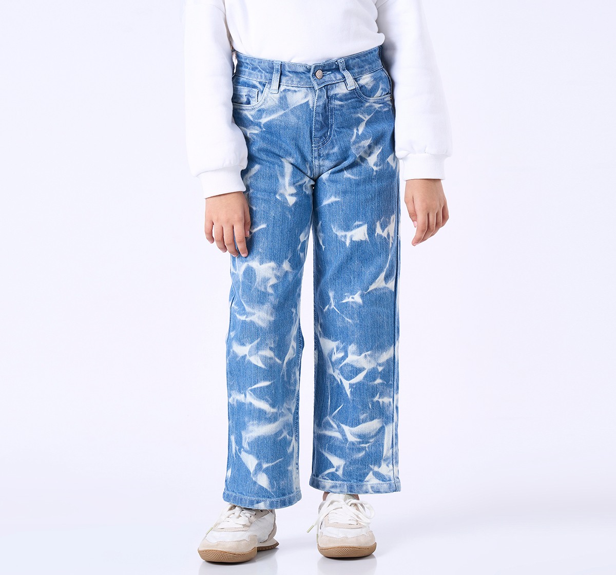 Ed-a-Mamma Kids Girls JEANS Light Blue